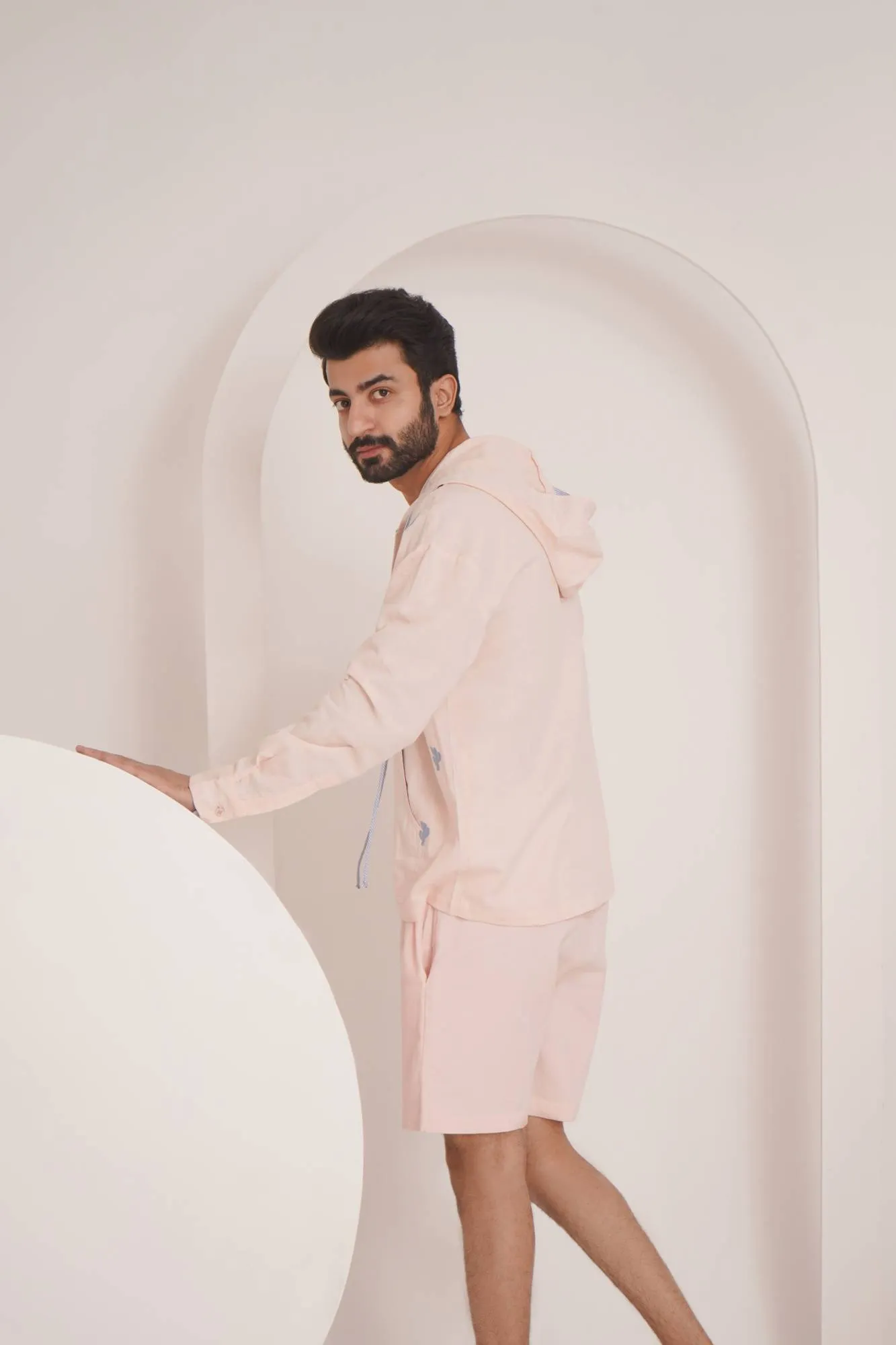 Roatan Cotton Linen Hoodie