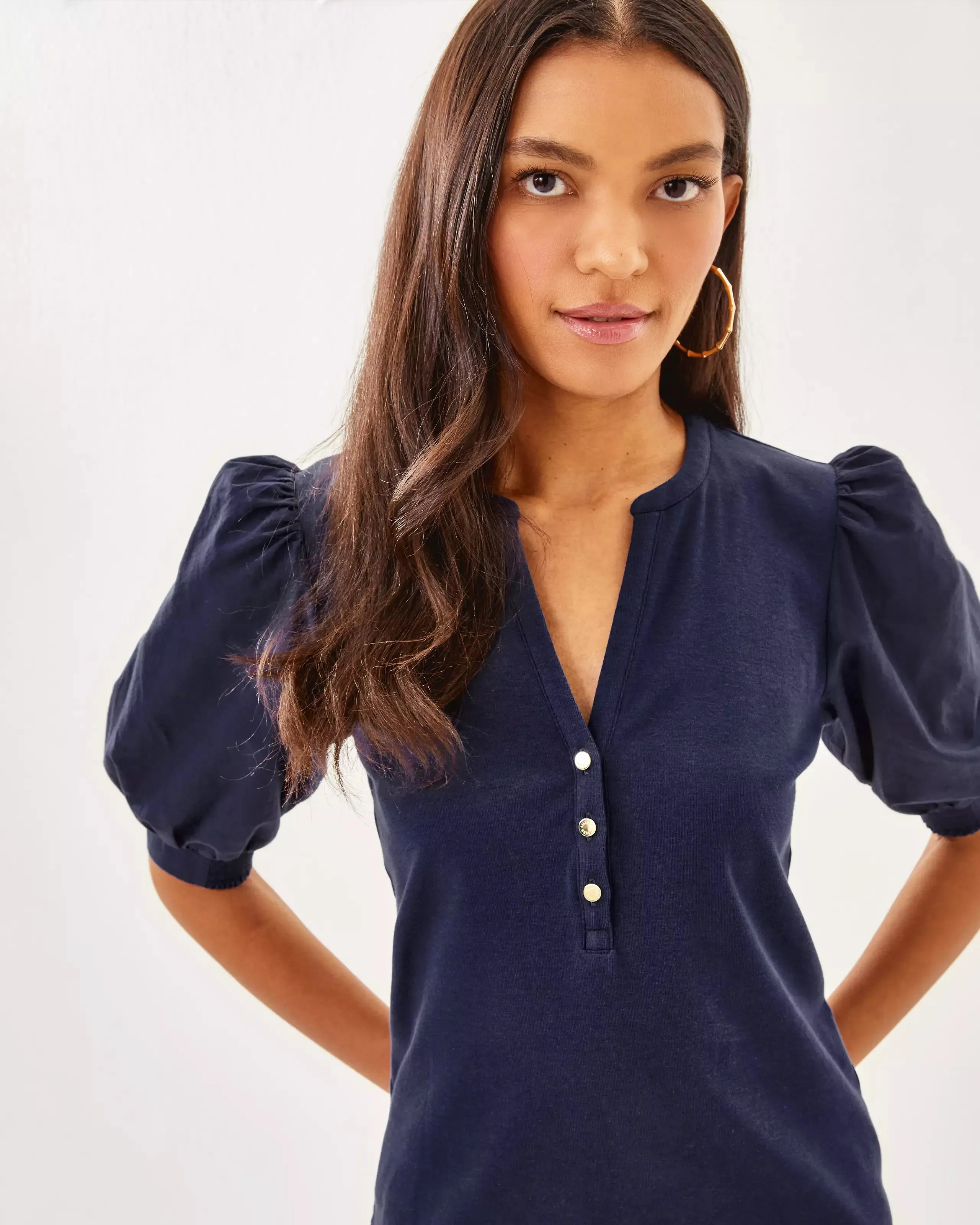 Ronson Knit Top (Low Tide Navy)