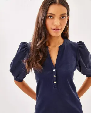 Ronson Knit Top (Low Tide Navy)