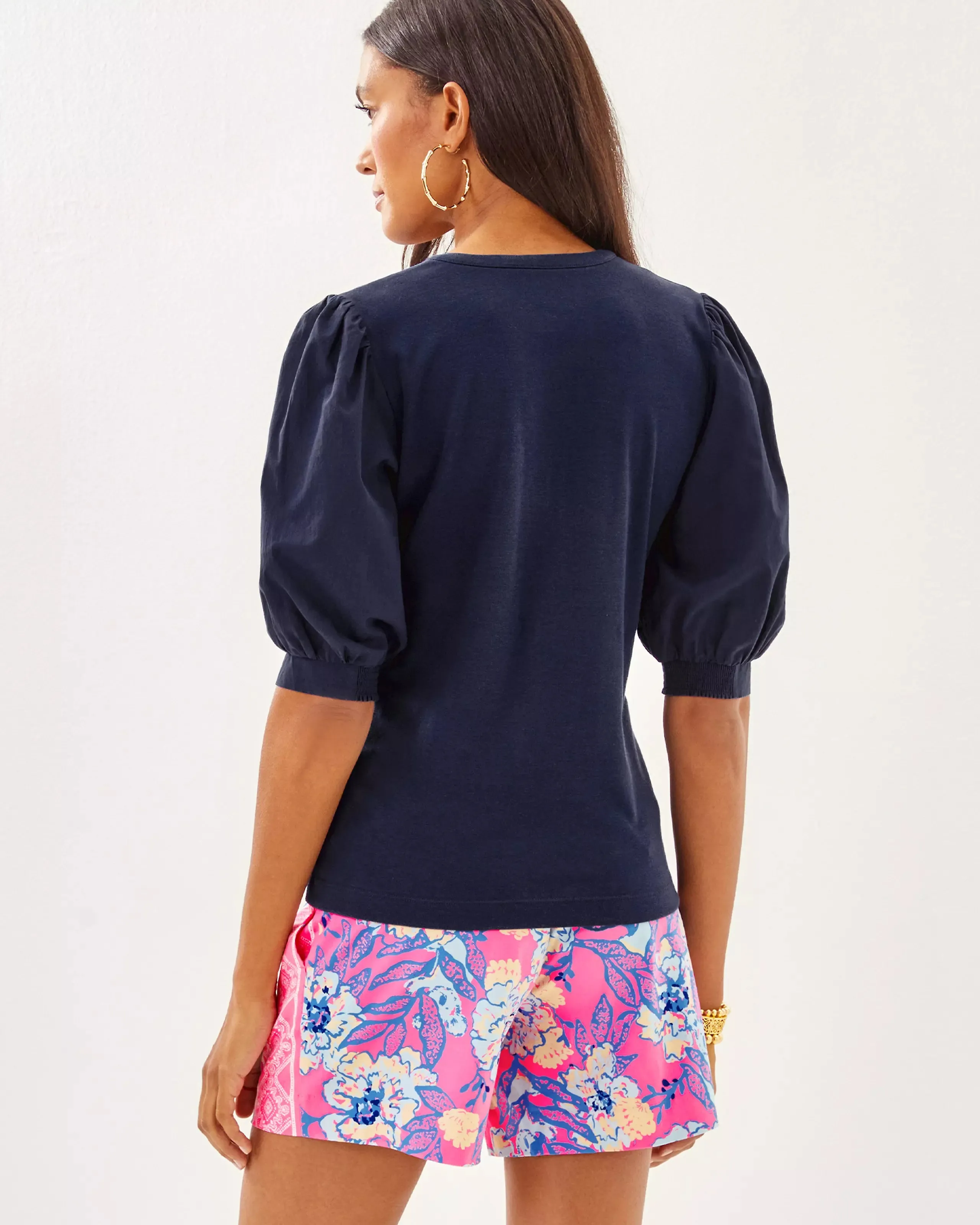 Ronson Knit Top (Low Tide Navy)