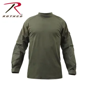 Rothco Military NYCO FR Fire Retardant Combat Shirt - Olive Drab