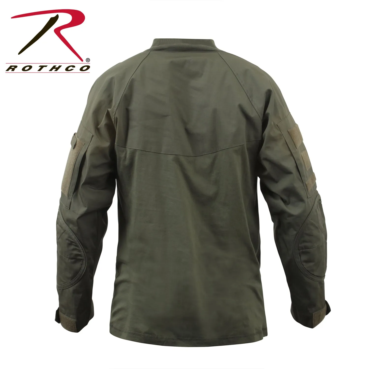 Rothco Military NYCO FR Fire Retardant Combat Shirt - Olive Drab