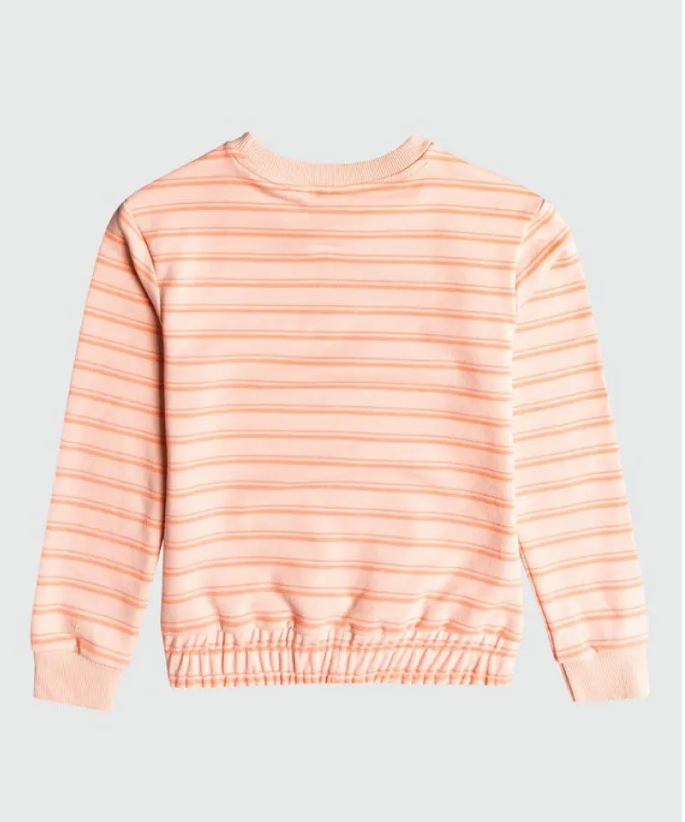 Roxy Electric Feel Girls Crew - Tropical Peach