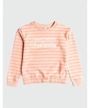 Roxy Electric Feel Girls Crew - Tropical Peach