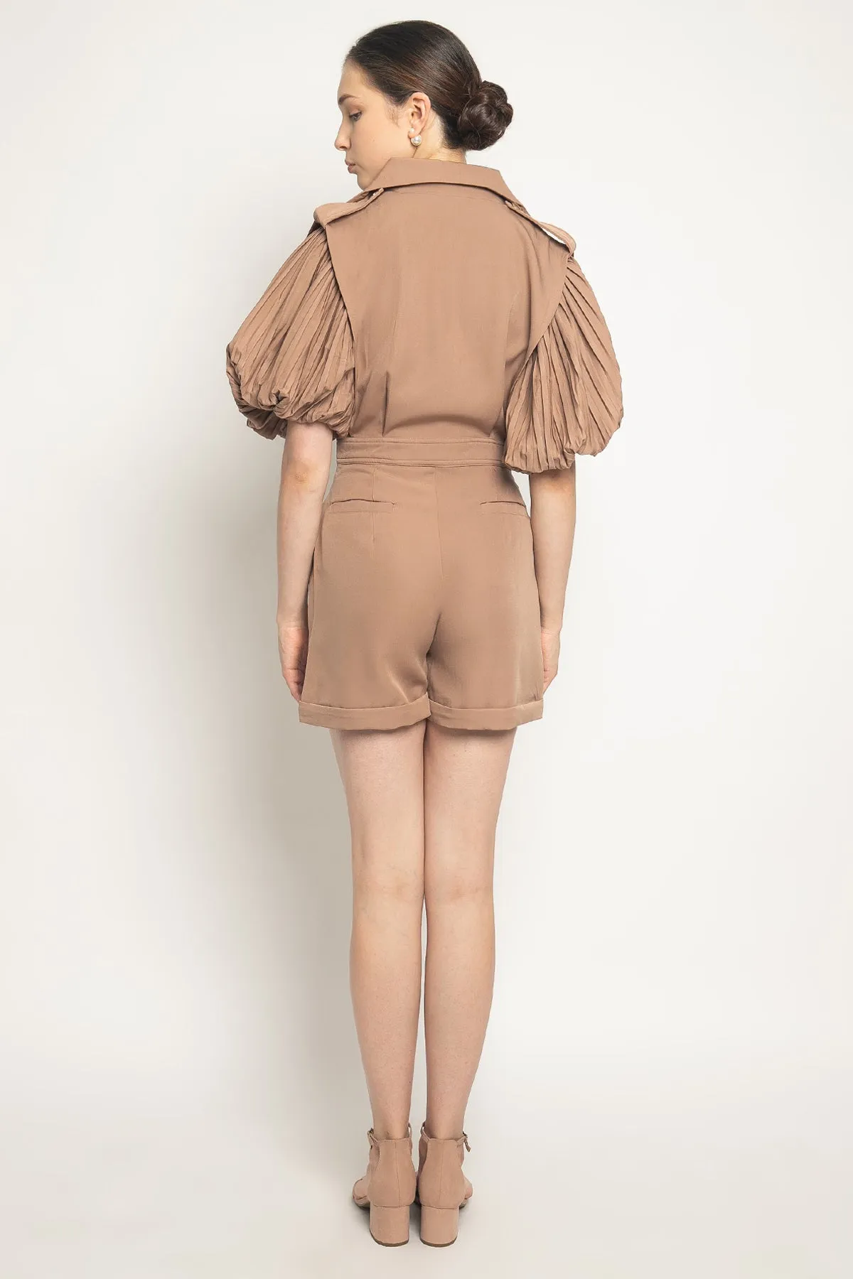 Royal Jumpsuit in Walnut
