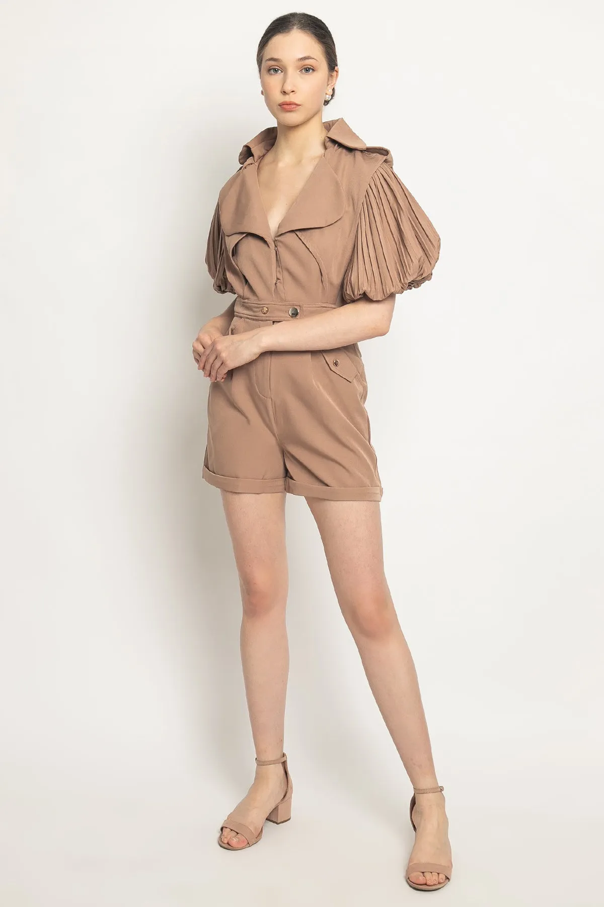 Royal Jumpsuit in Walnut