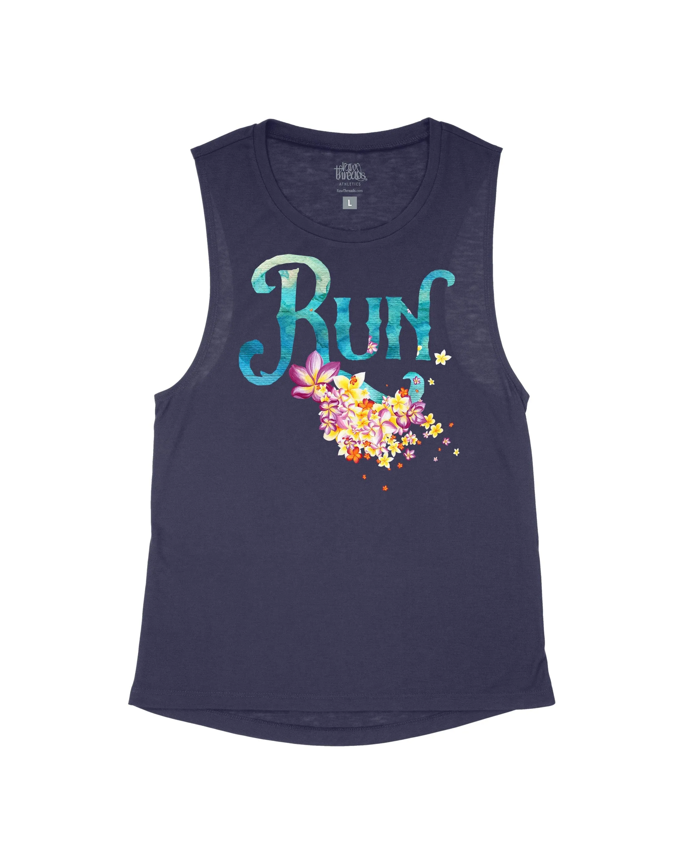 Run Tropical Flowers