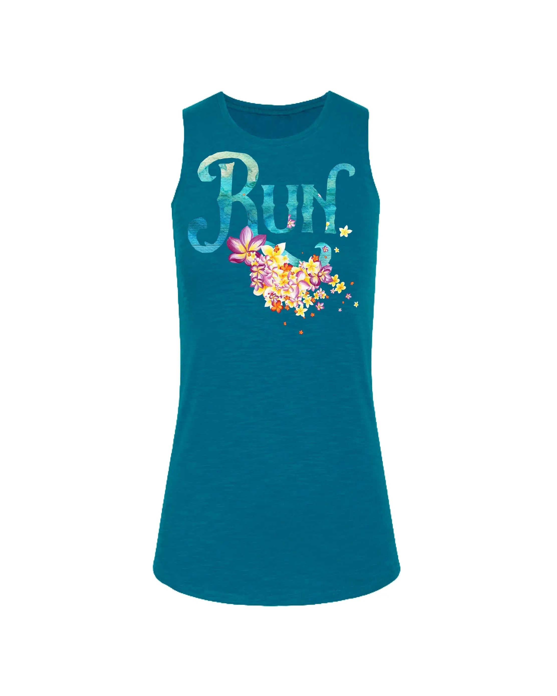 Run Tropical Flowers