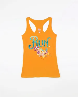 Run Tropical Flowers