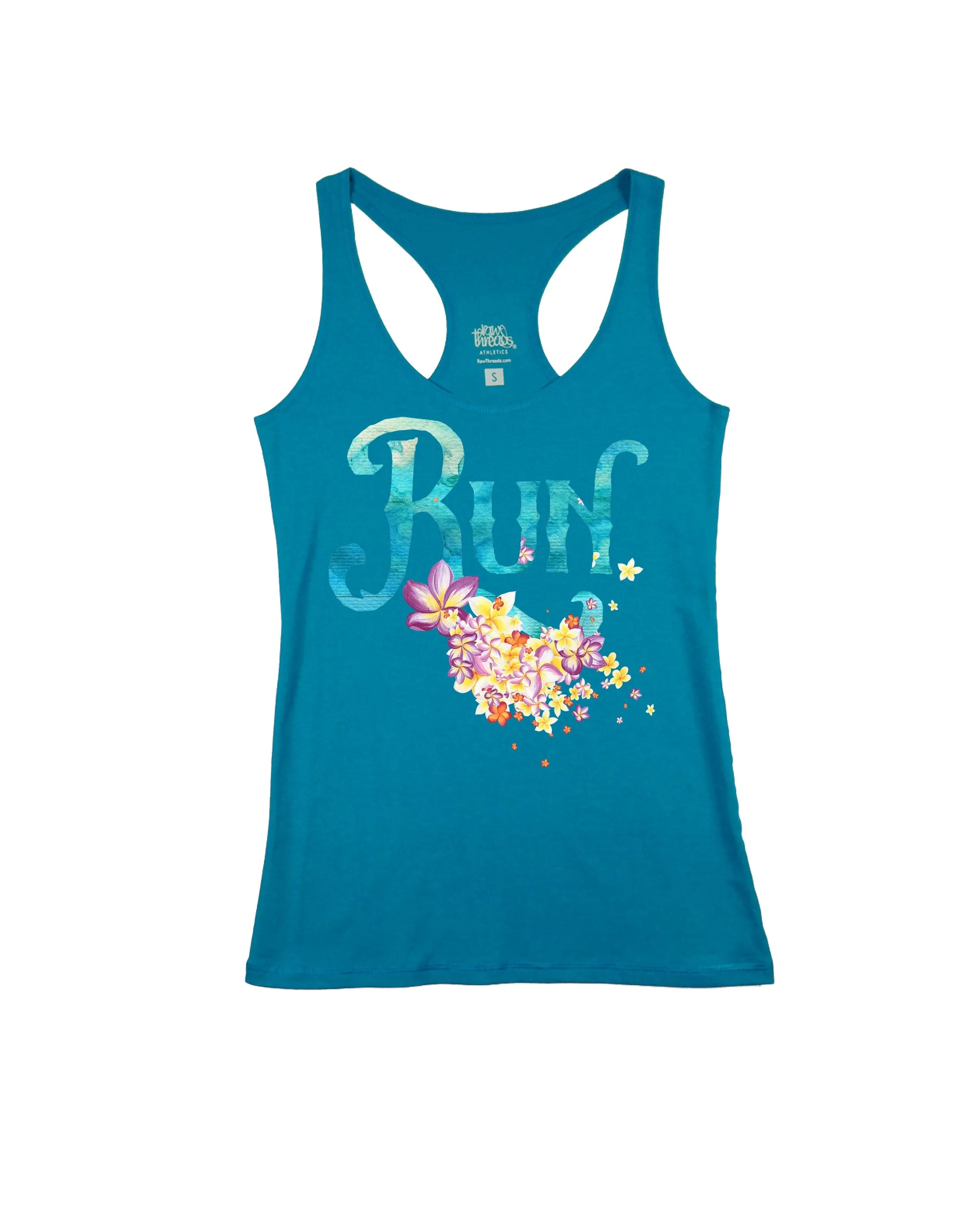 Run Tropical Flowers