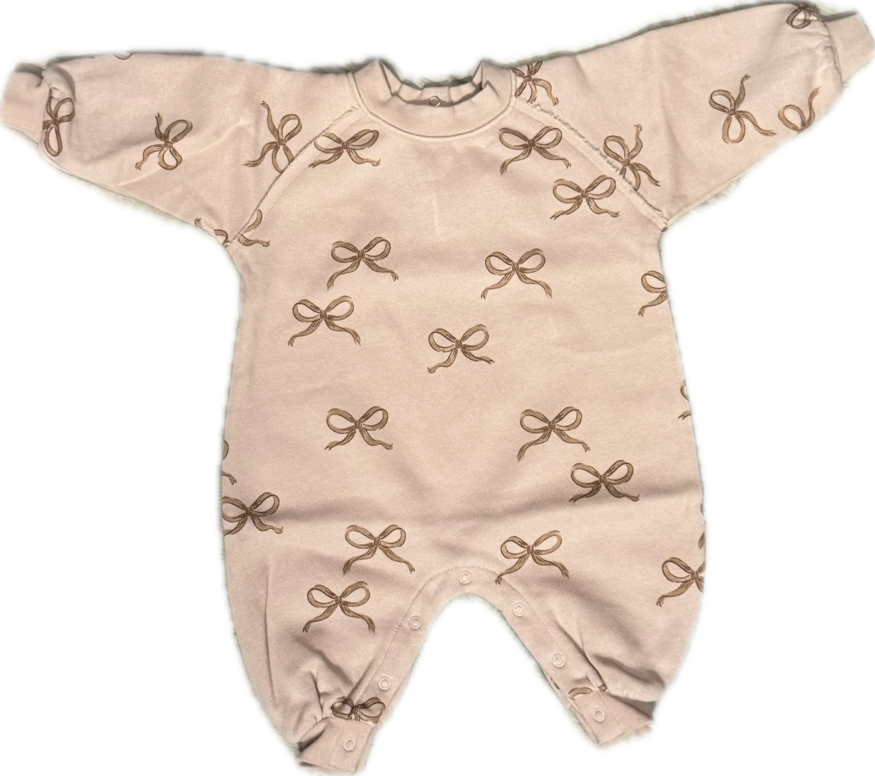 RYLEE   CRU- Raglan Jumpsuit Bows