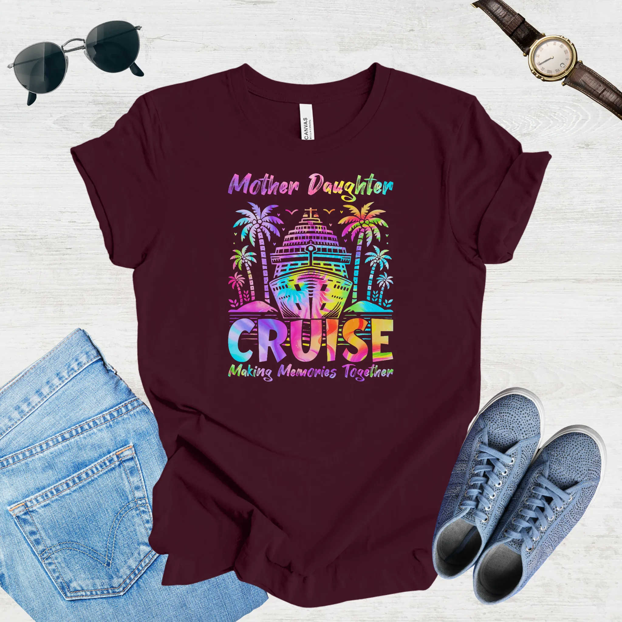 Sailing Memories: Mother Daughter Cruise Tee