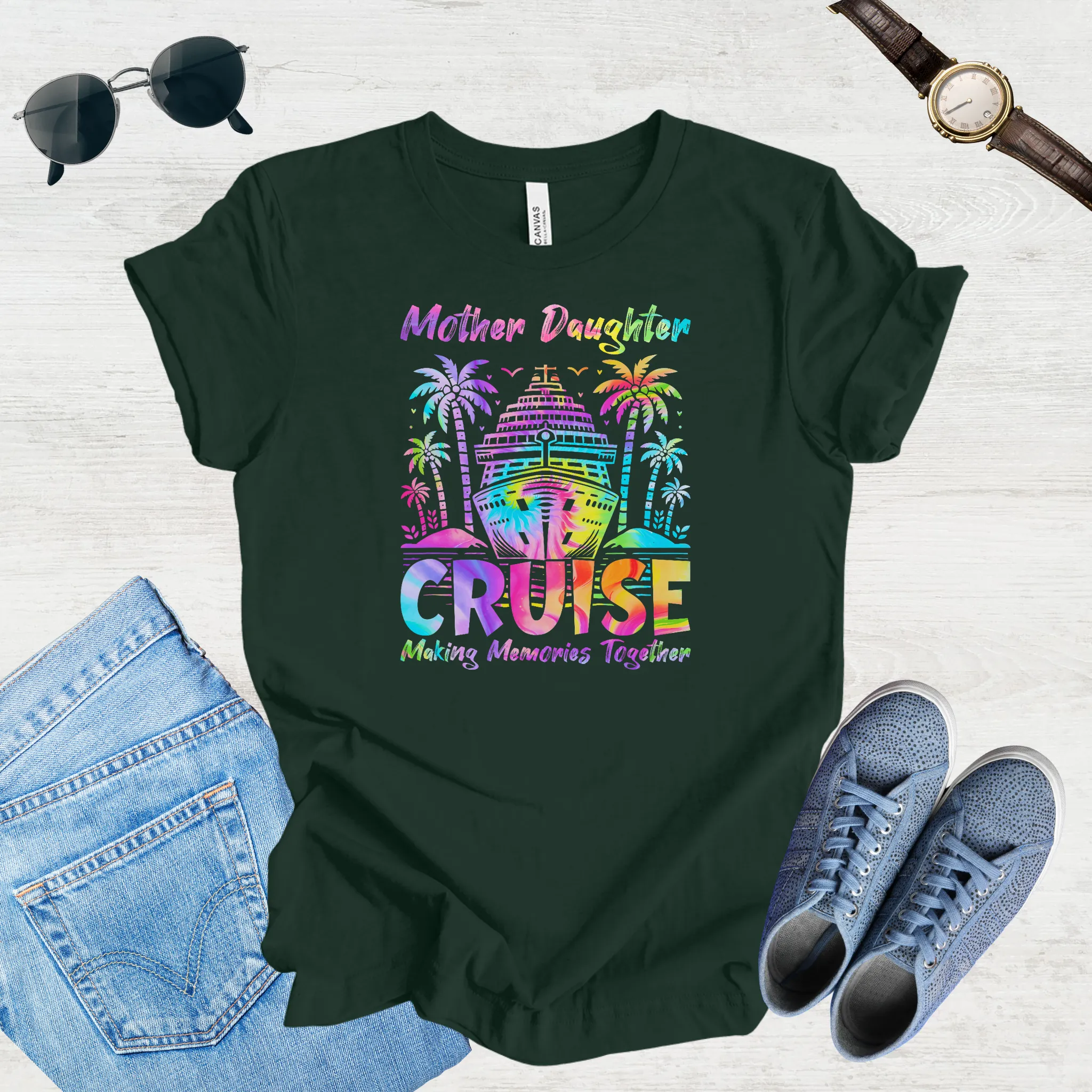 Sailing Memories: Mother Daughter Cruise Tee