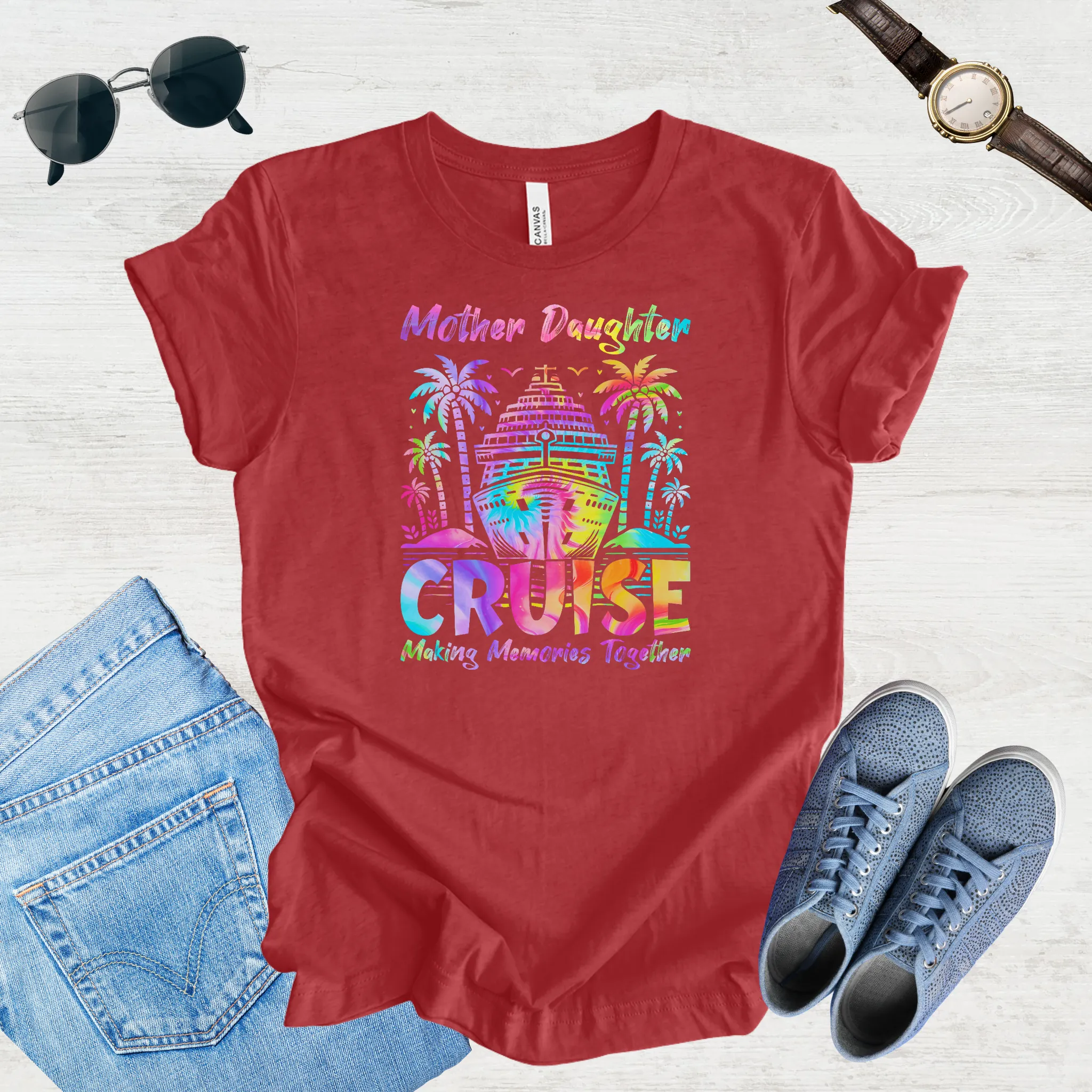 Sailing Memories: Mother Daughter Cruise Tee