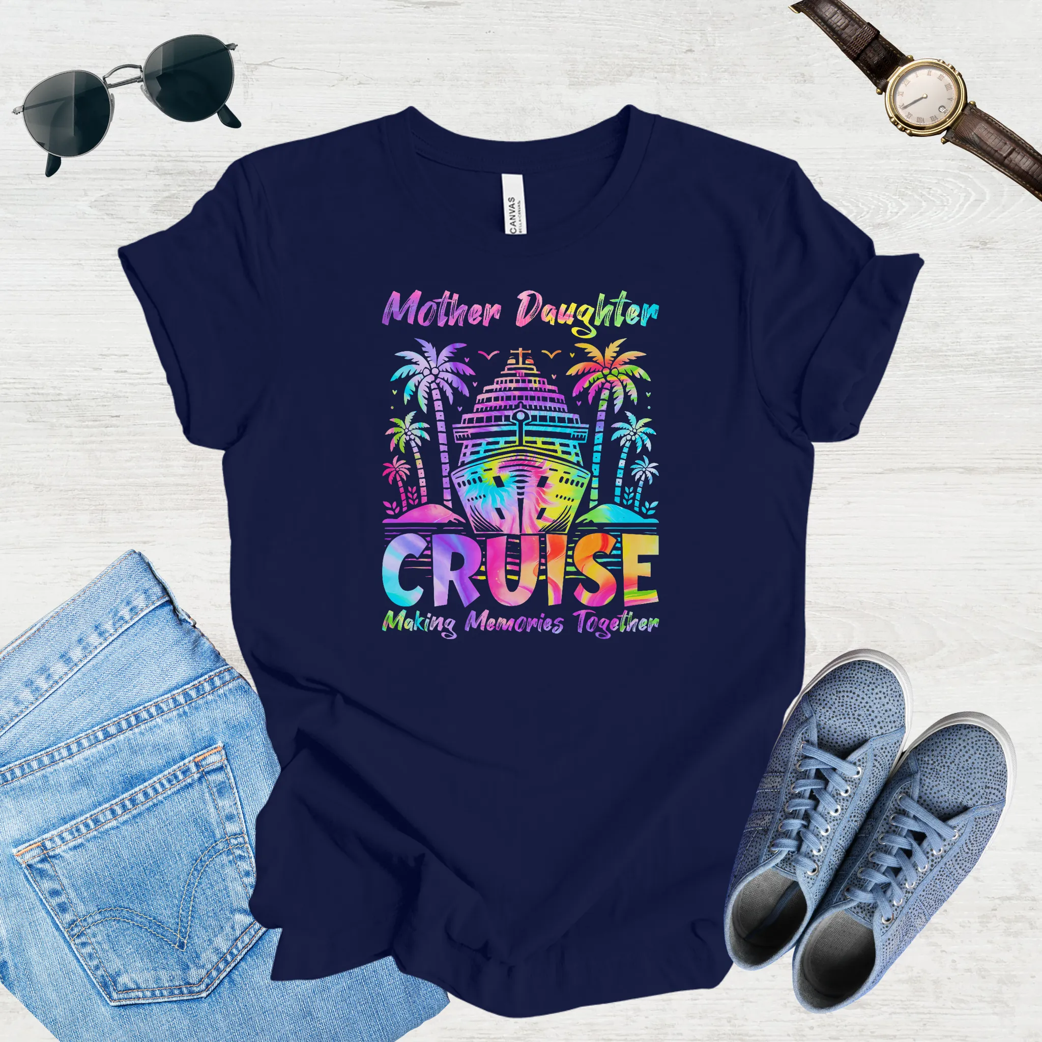 Sailing Memories: Mother Daughter Cruise Tee
