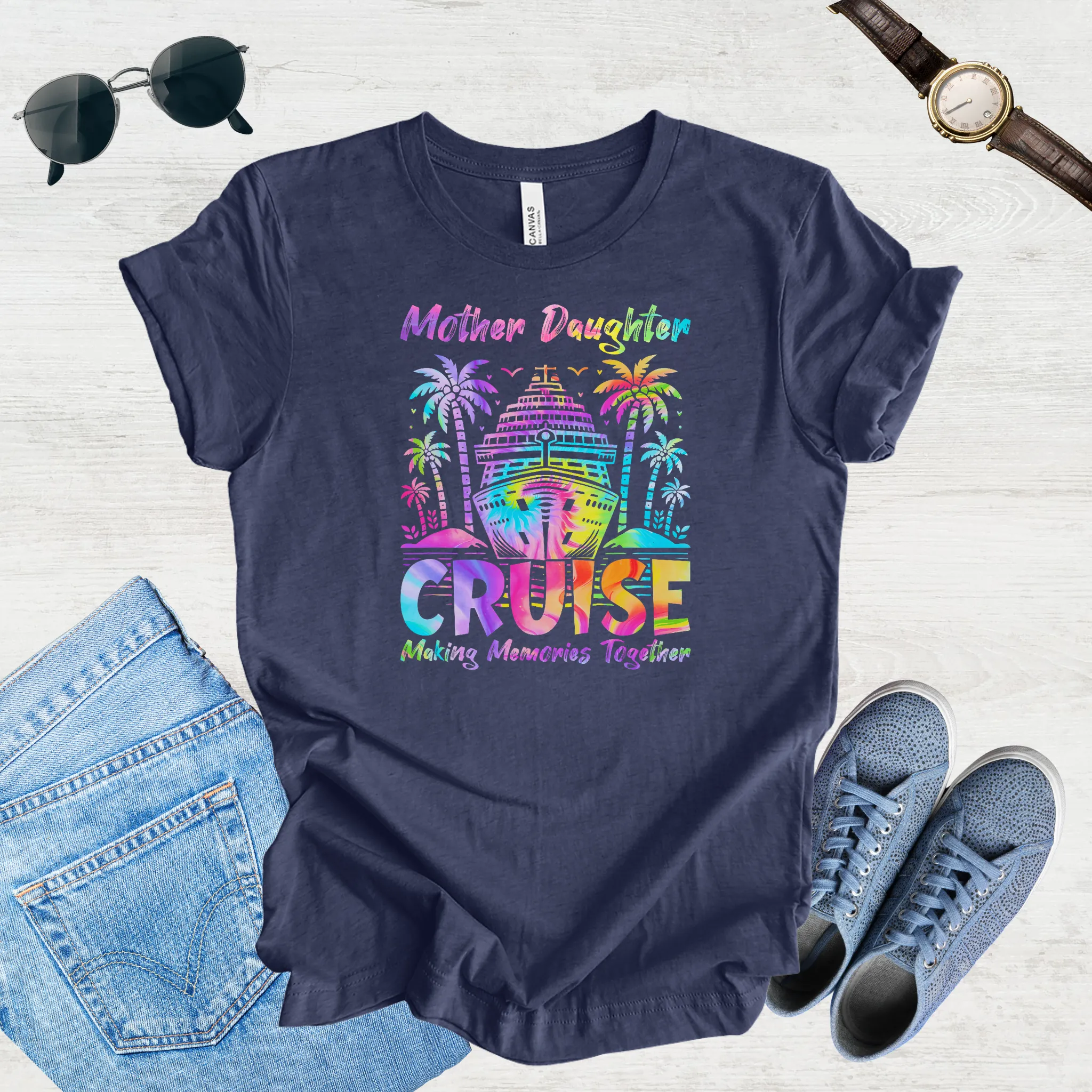 Sailing Memories: Mother Daughter Cruise Tee