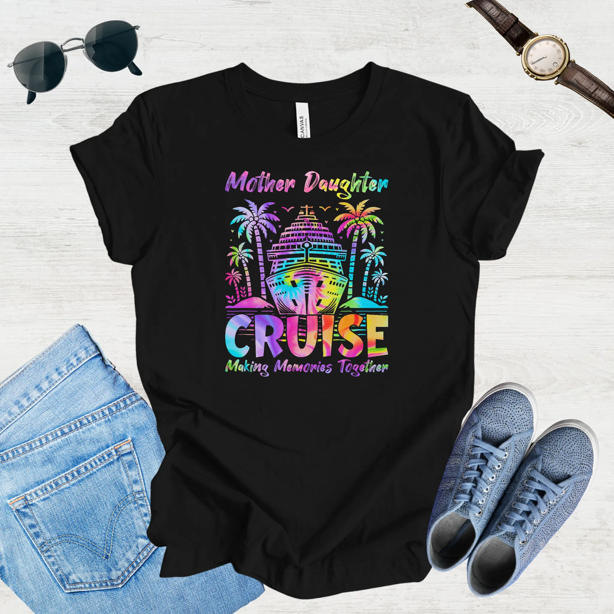 Sailing Memories: Mother Daughter Cruise Tee