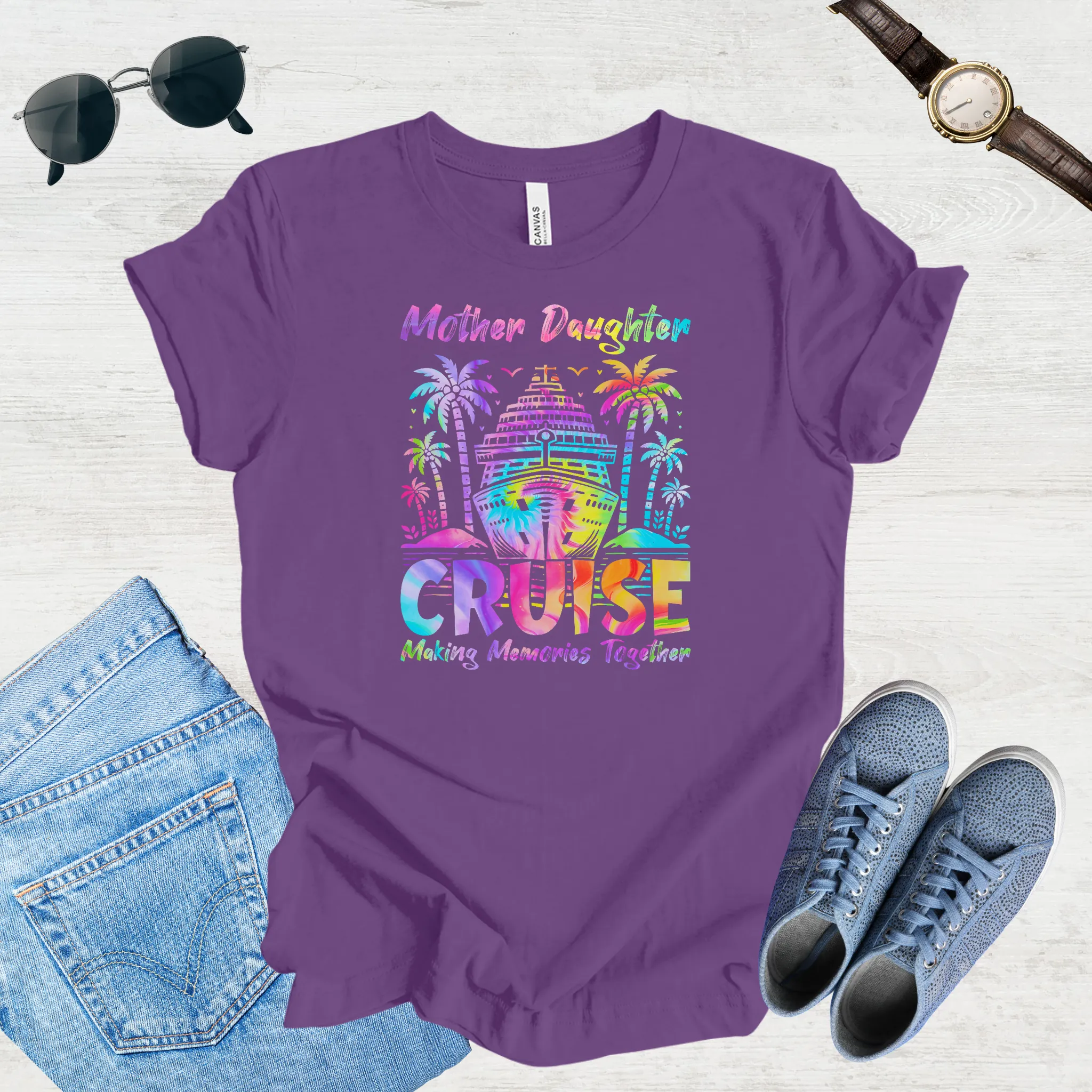 Sailing Memories: Mother Daughter Cruise Tee
