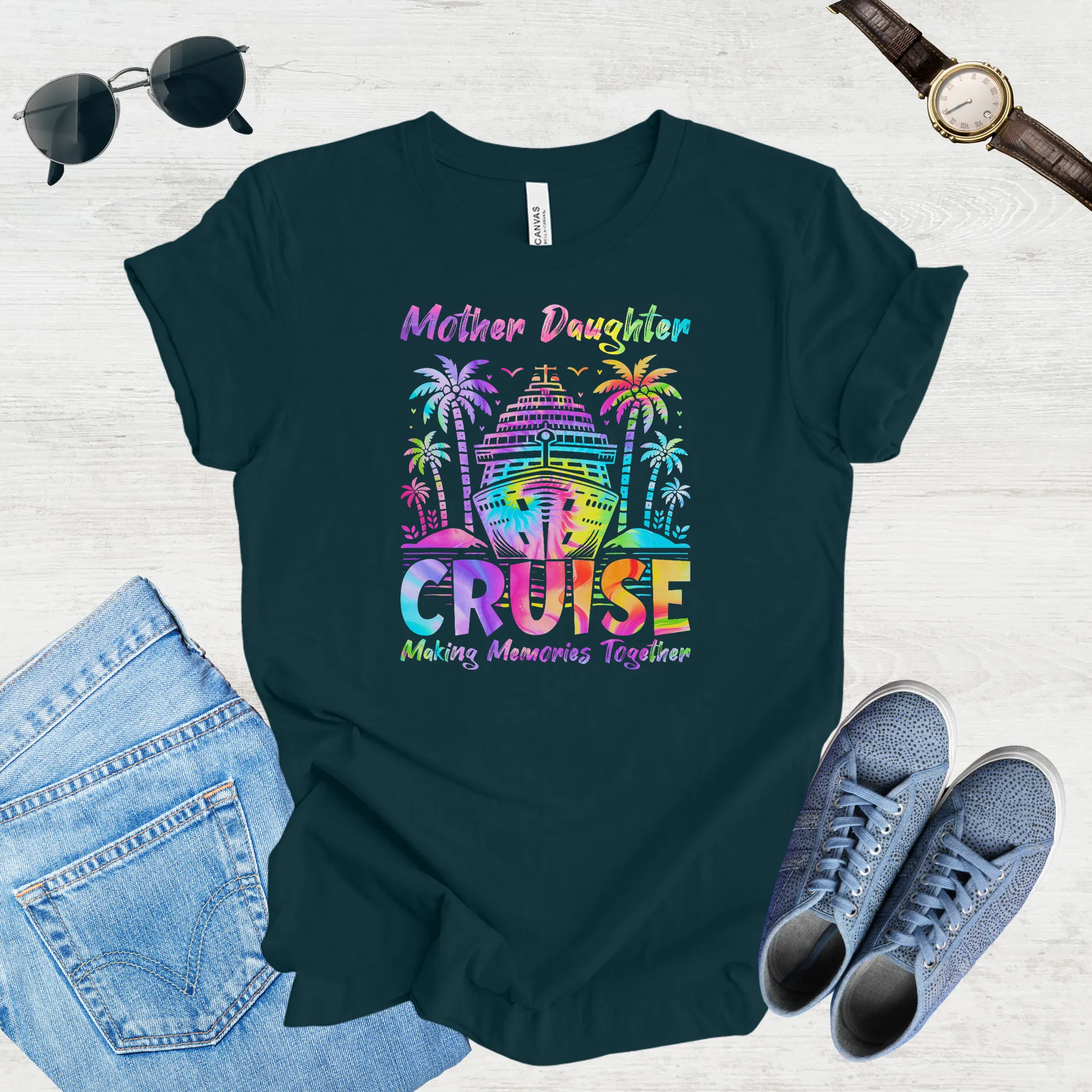 Sailing Memories: Mother Daughter Cruise Tee