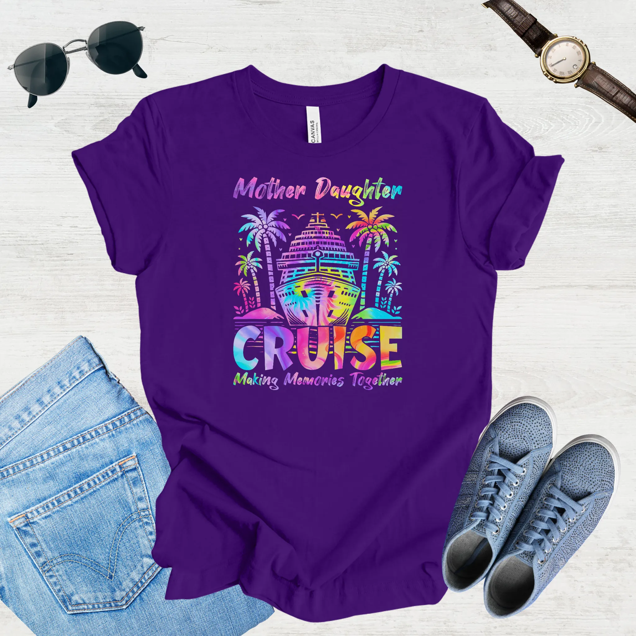 Sailing Memories: Mother Daughter Cruise Tee