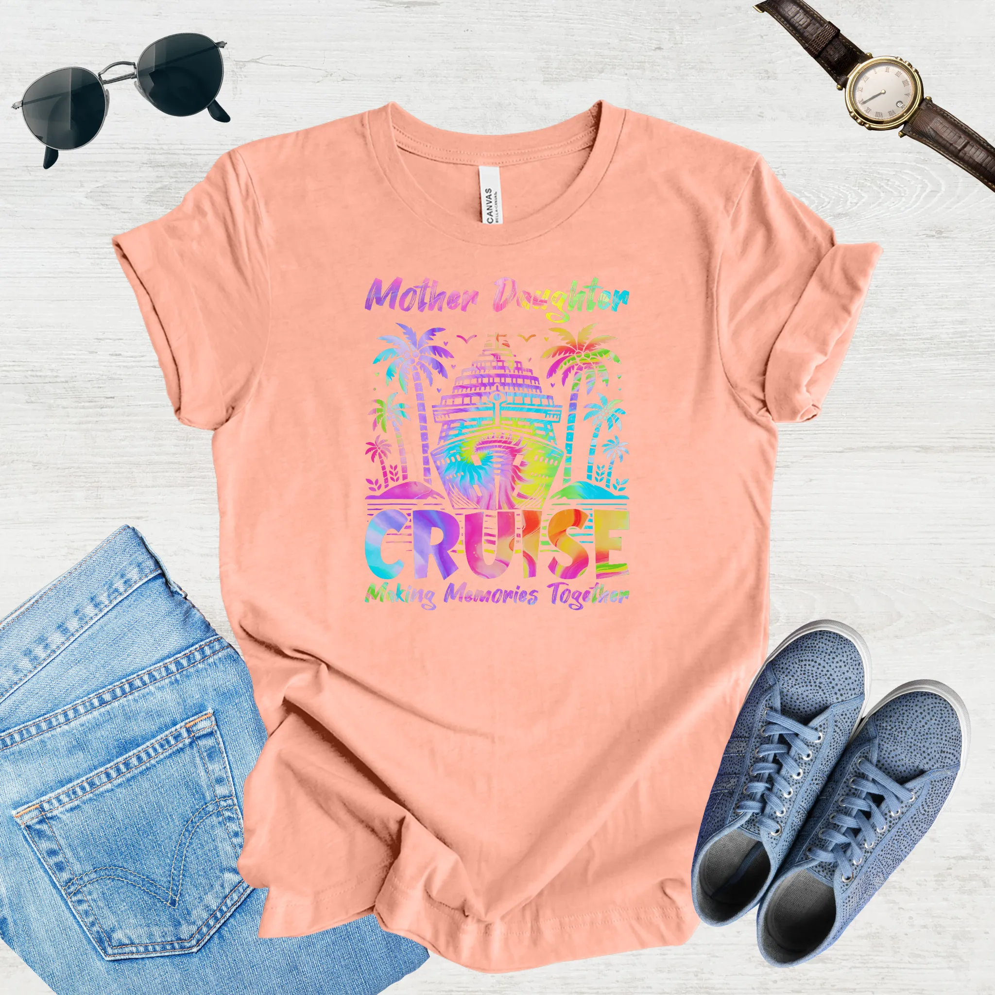 Sailing Memories: Mother Daughter Cruise Tee