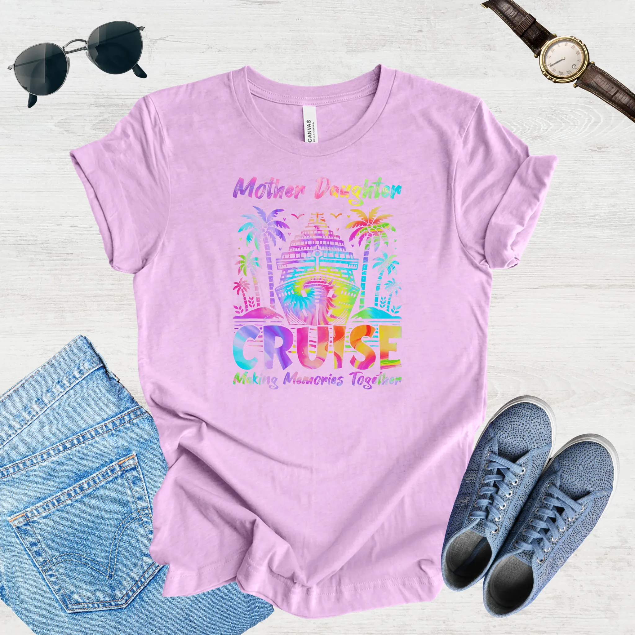 Sailing Memories: Mother Daughter Cruise Tee