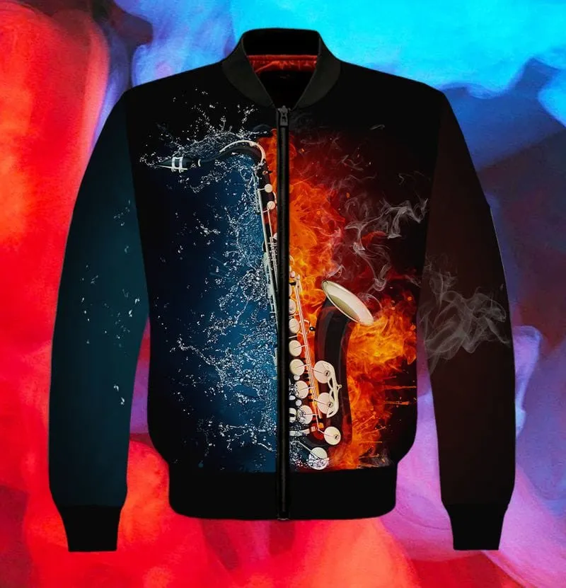 Saxophone 3d Full Print Hoodie Tshirt