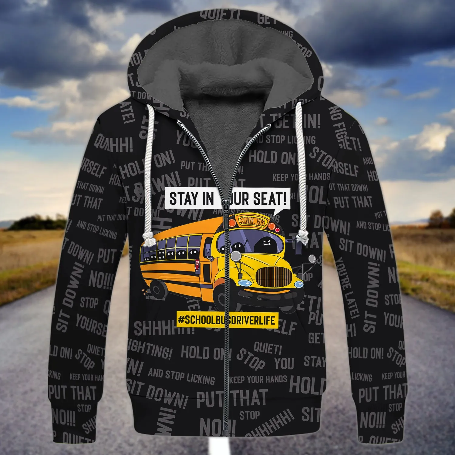 School Bus - Stay In Your Seat - 3D Full Print