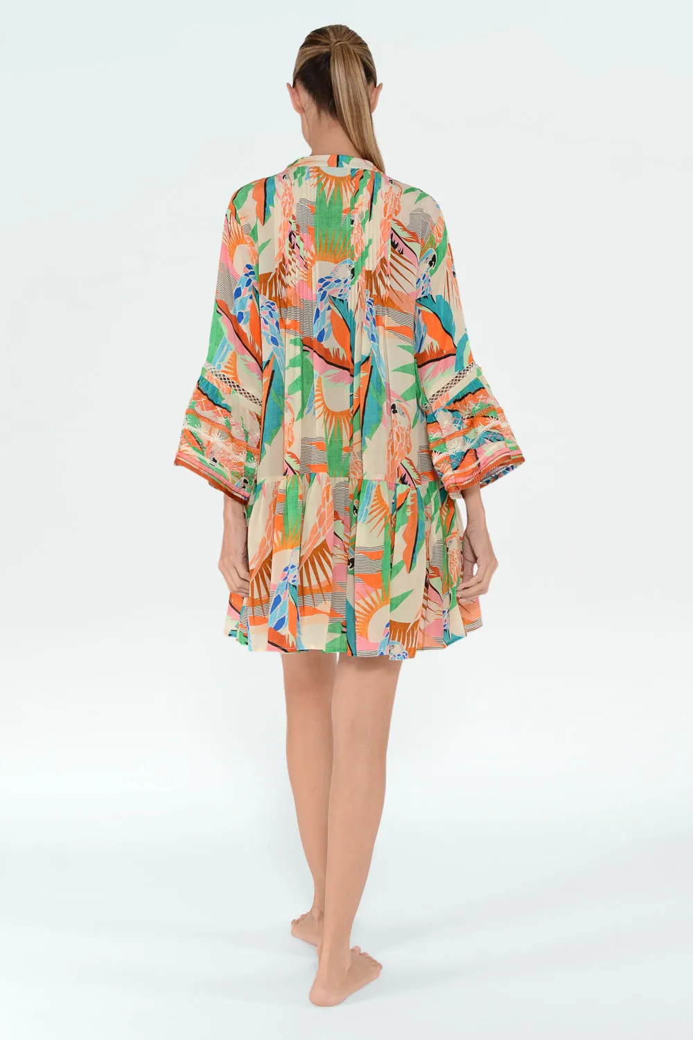 STYLIANOS DRESS - TRES MARIAS ORANGE