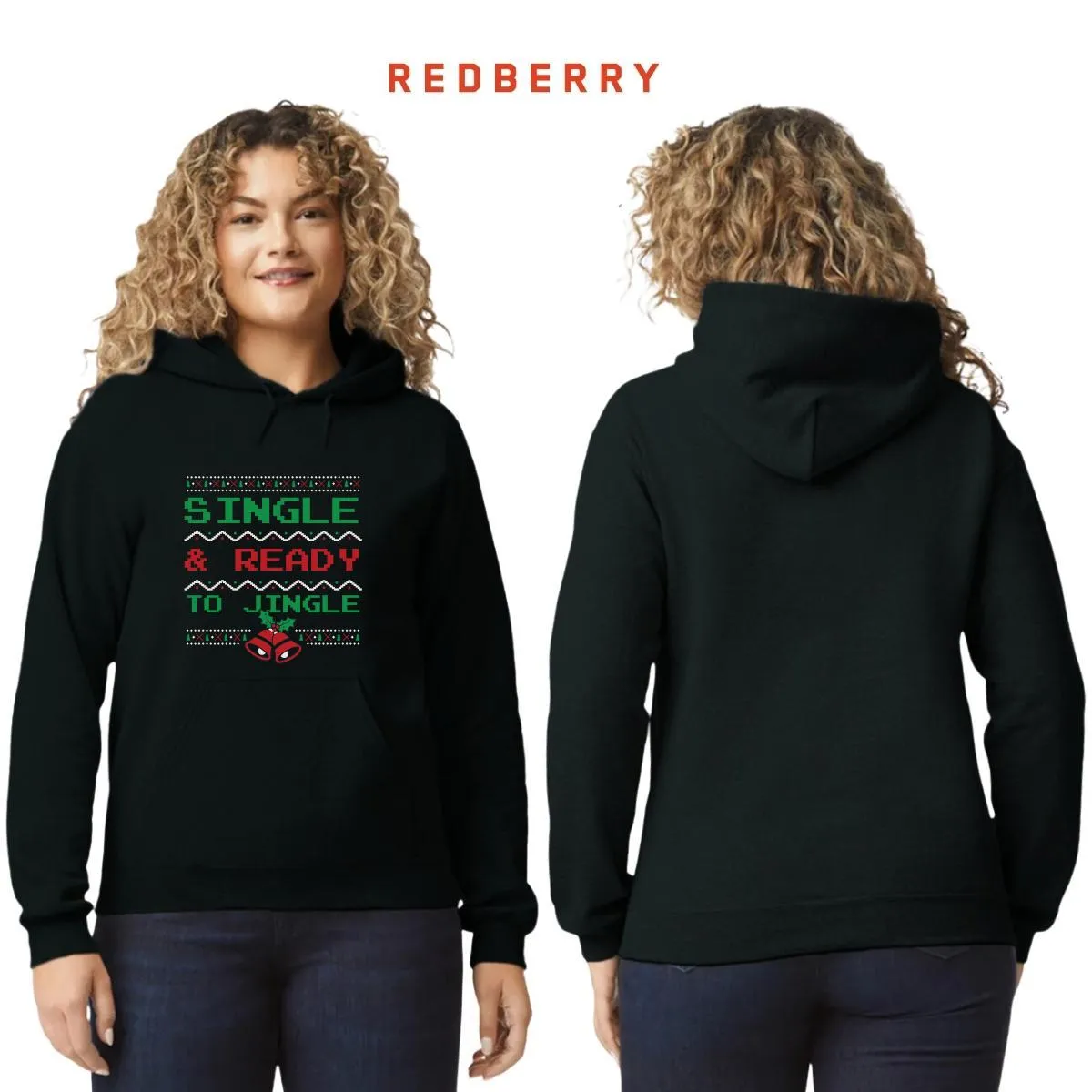 Sudadera Deportiva Mujer Navideña Hoodie 019