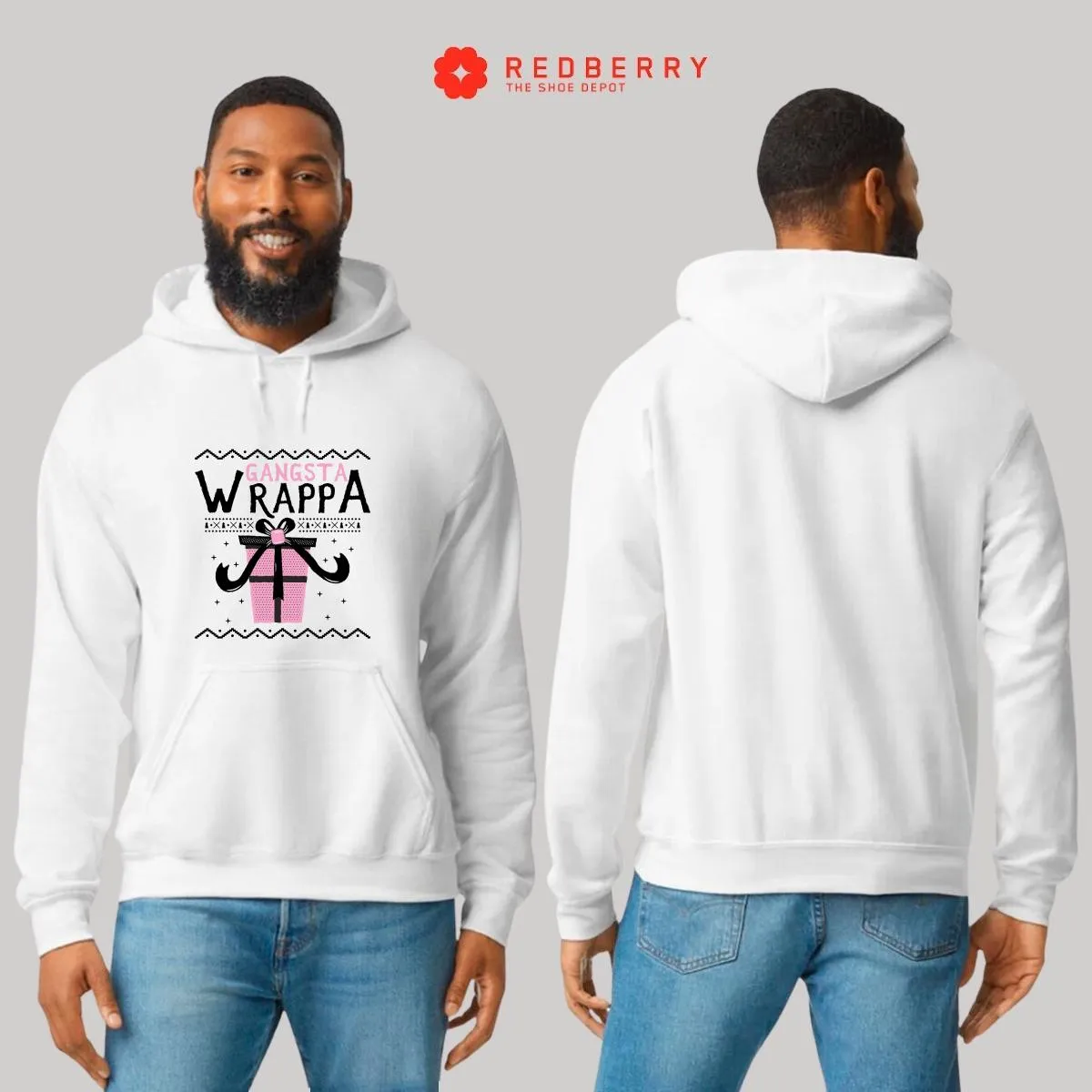 Sudadera Navideña Hombre Deportiva Hoodie 003