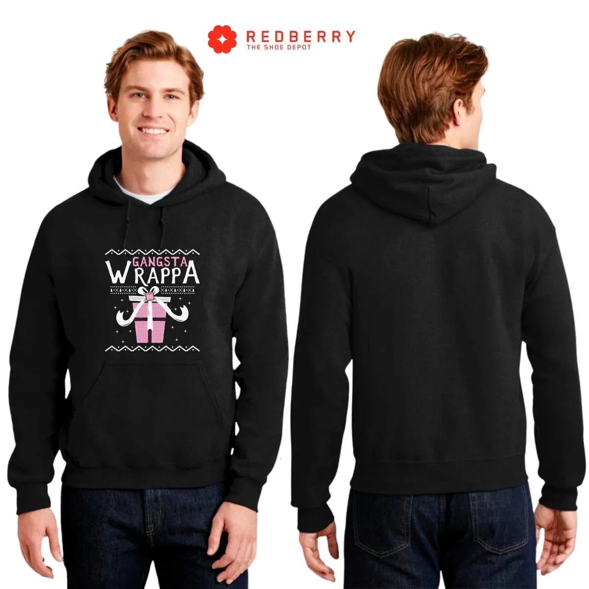 Sudadera Navideña Hombre Deportiva Hoodie 003