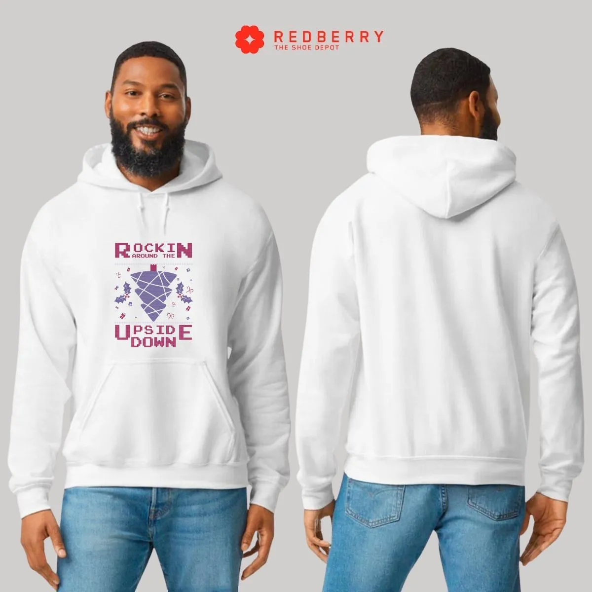 Sudadera Navideña Hombre Deportiva Hoodie 014