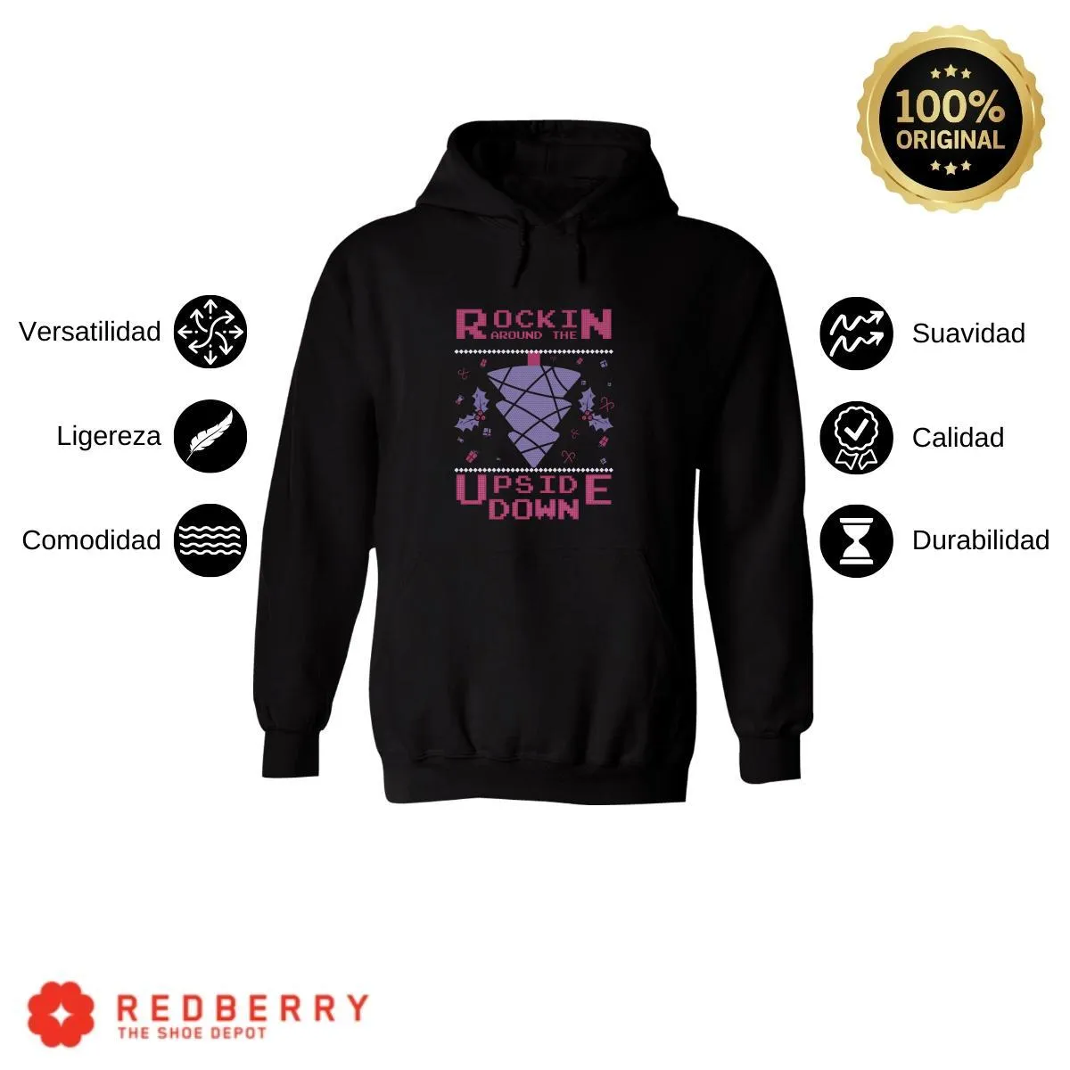 Sudadera Navideña Hombre Deportiva Hoodie 014