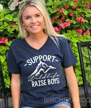 Support WildLife Raise Boys Shirt