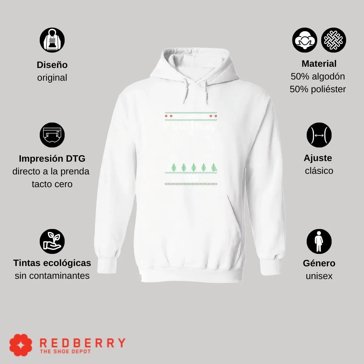 Suéter Navideño Ugly Sweater Hombre  023
