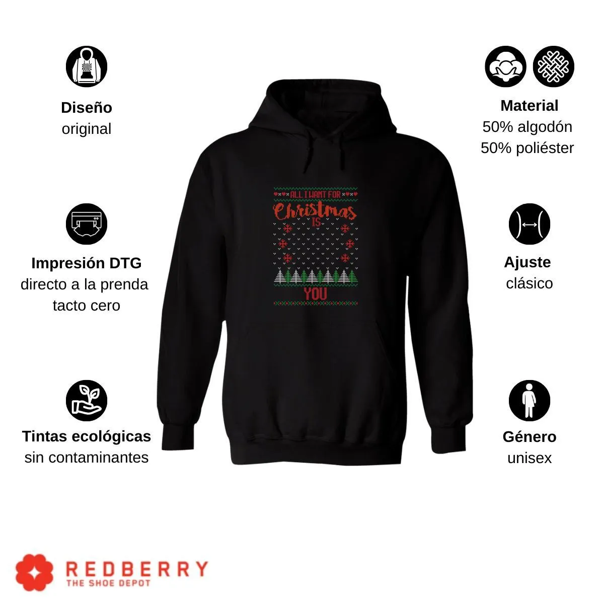 Suéter Navideño Ugly Sweater Hombre  023