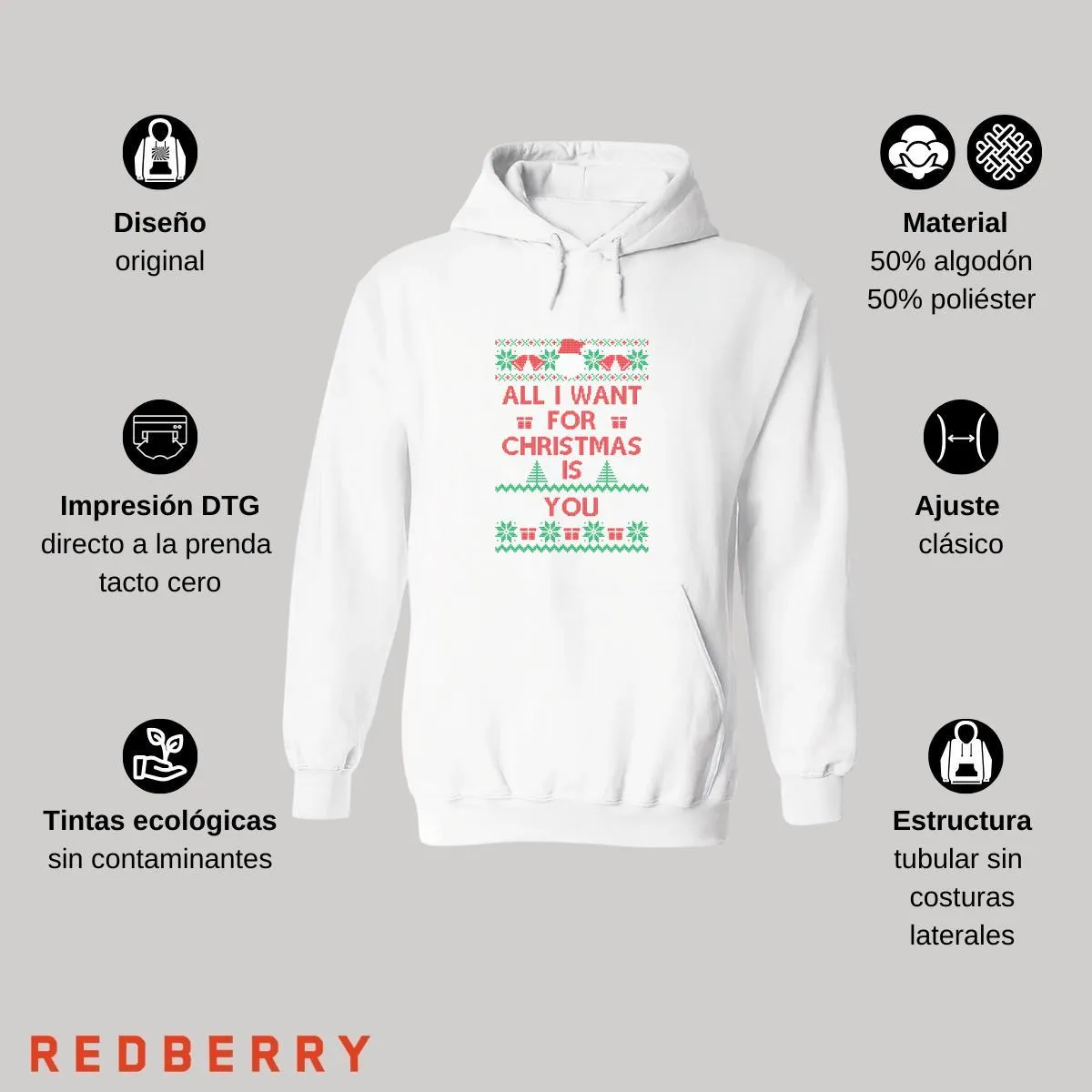 Suéter Navideño Ugly Sweater Mujer 011