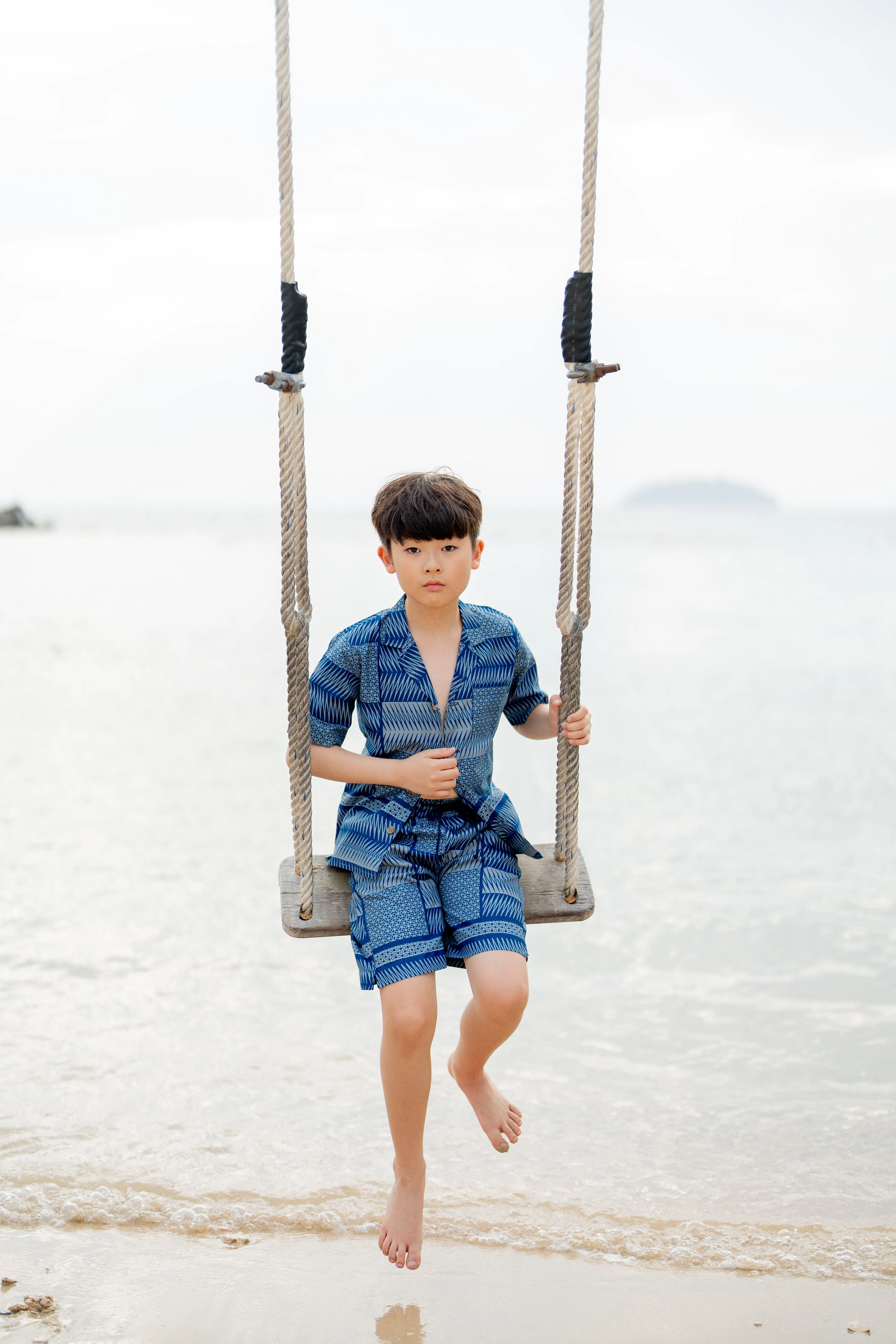 Temi Swim Shirt | Sea Lines