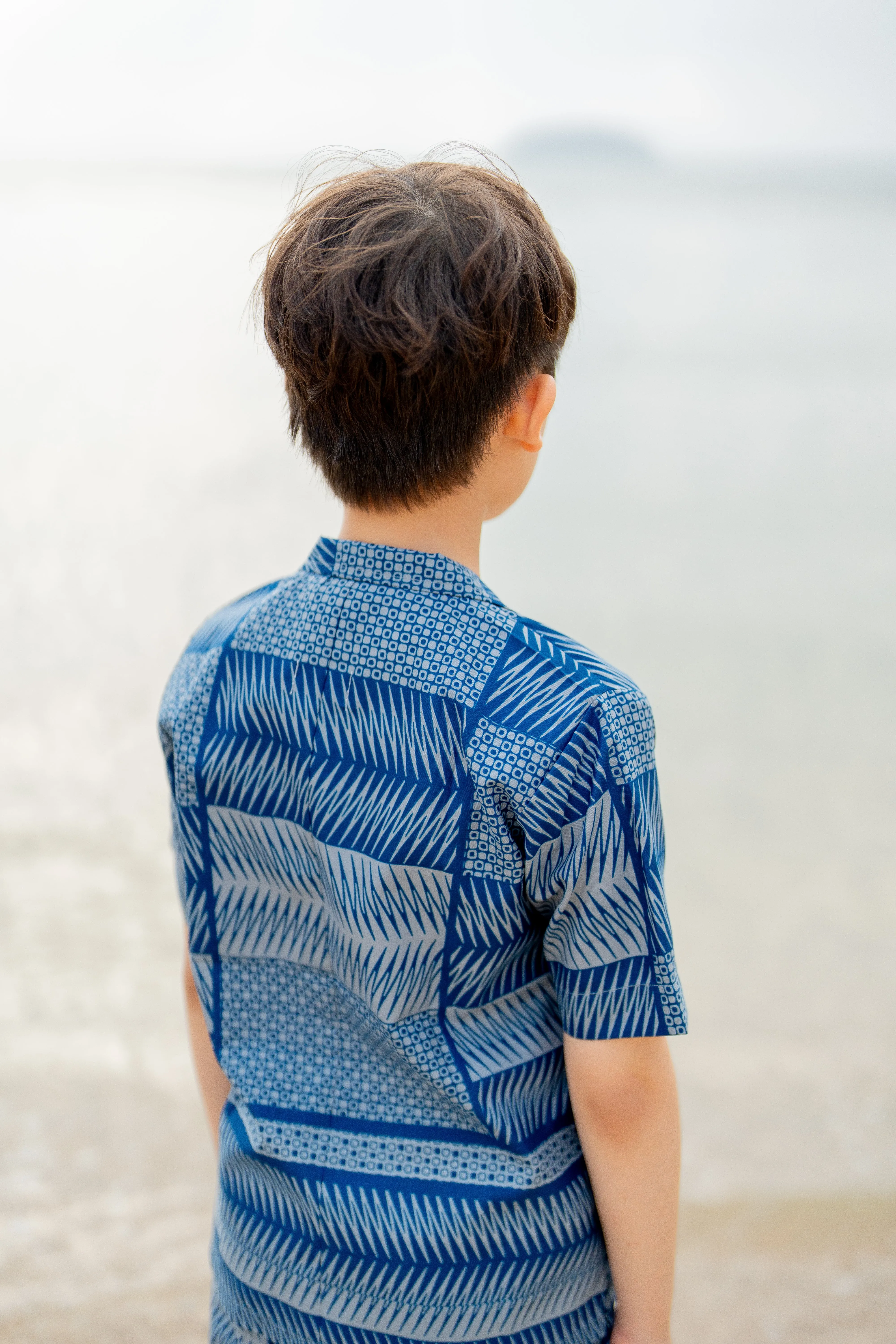 Temi Swim Shirt | Sea Lines