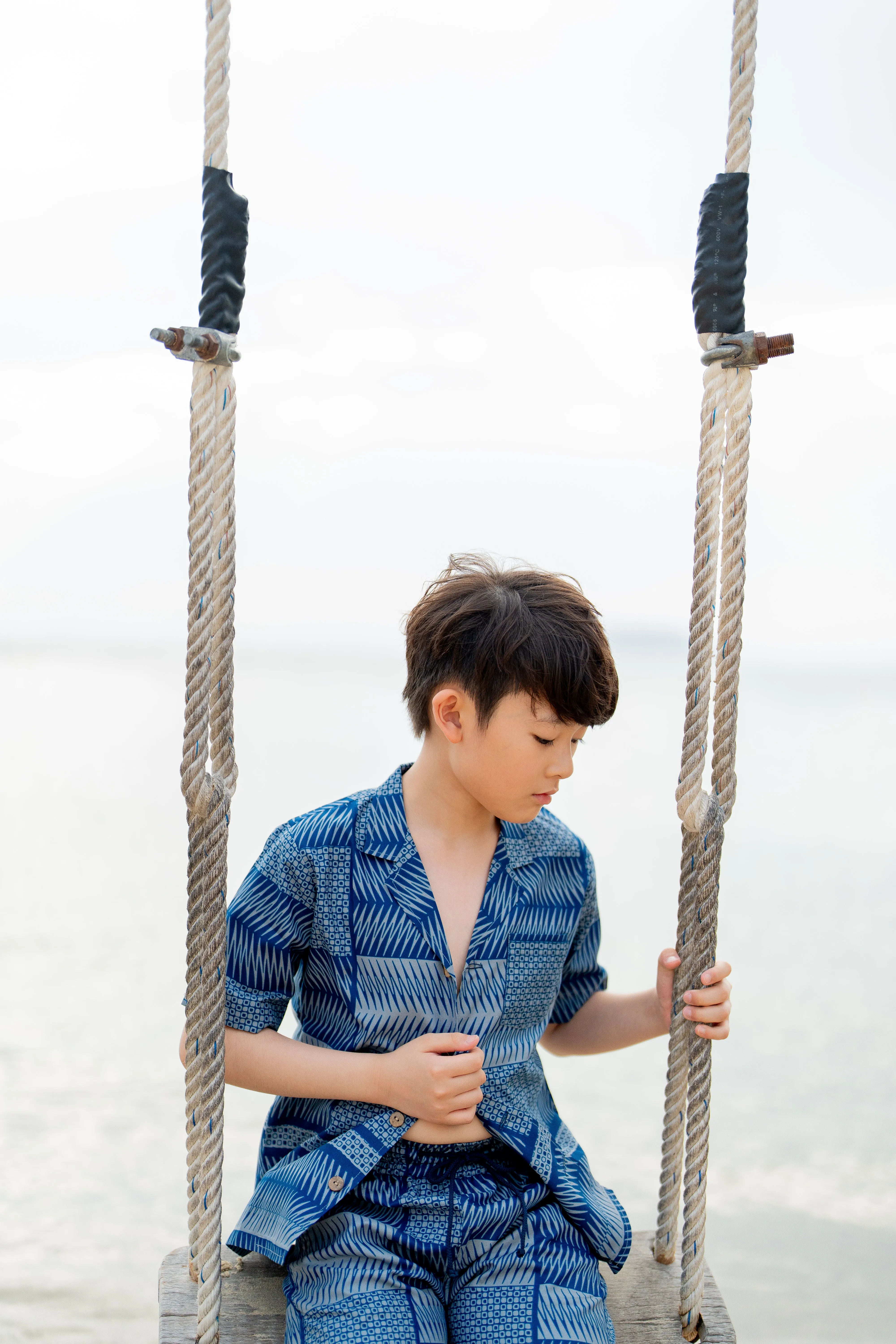 Temi Swim Shirt | Sea Lines