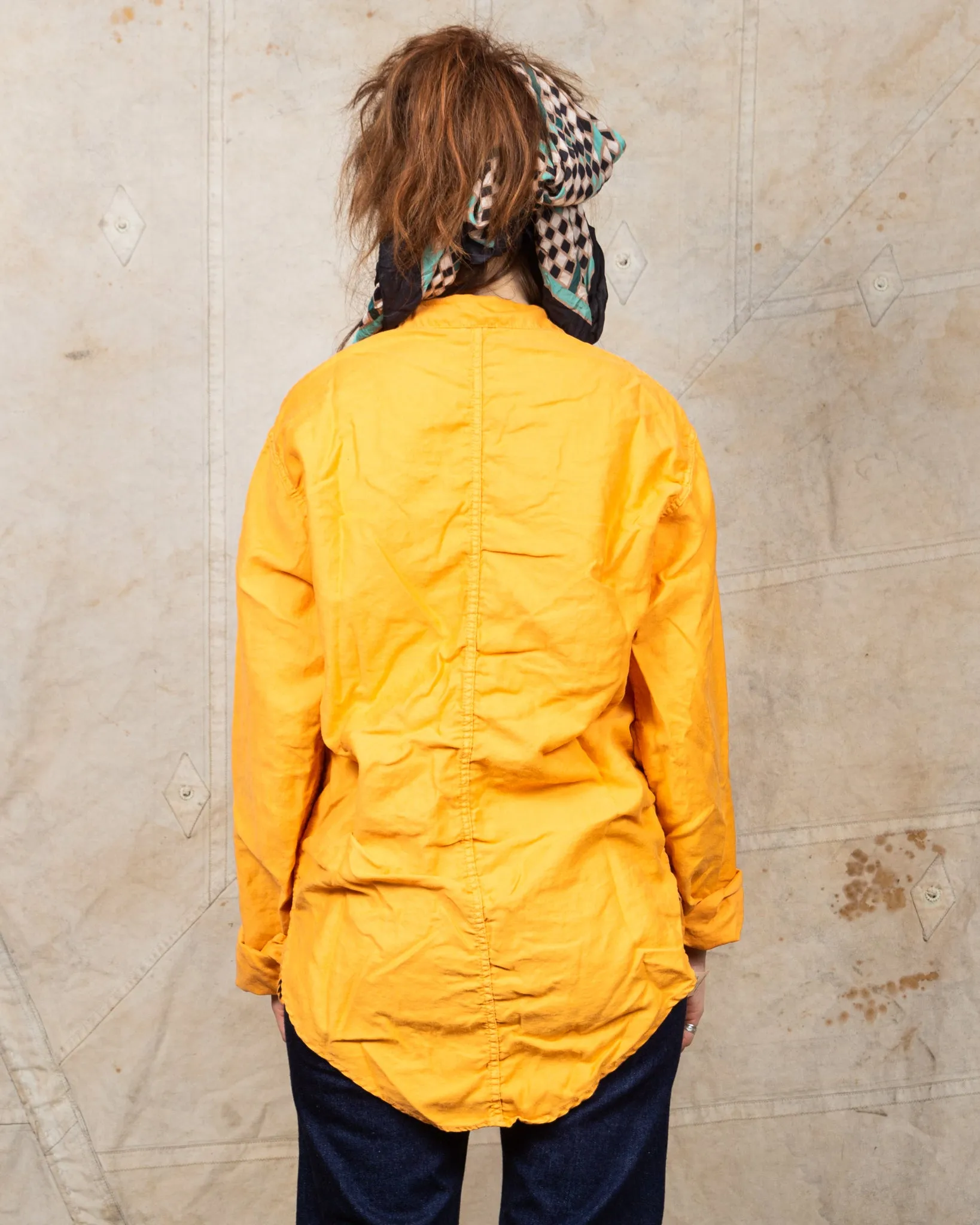 Tender Type 441 Compass Pocket Shirt Annatto Dyed