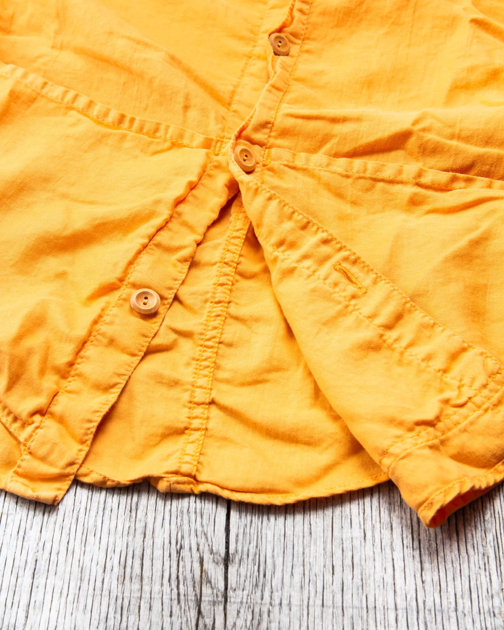 Tender Type 441 Compass Pocket Shirt Annatto Dyed