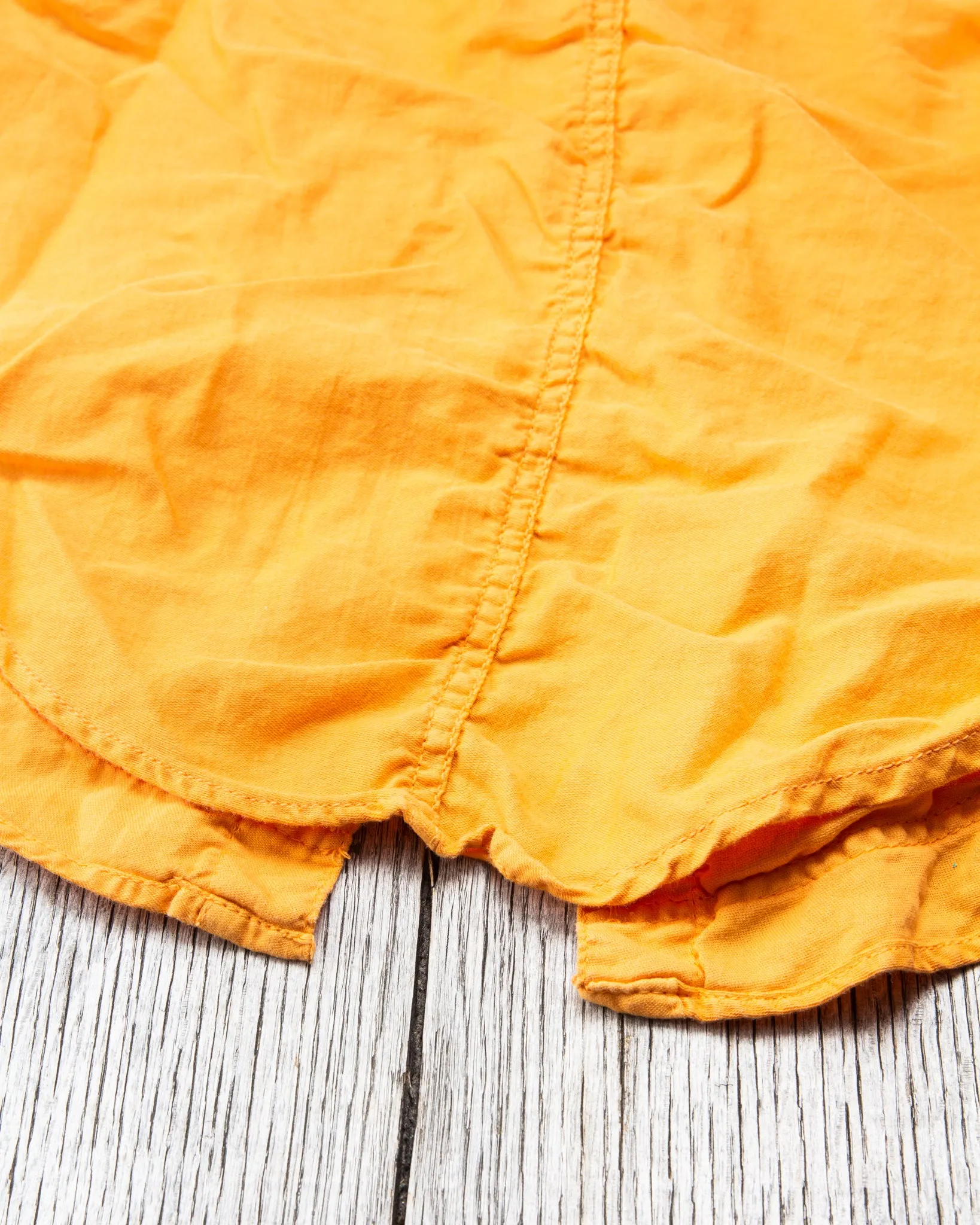 Tender Type 441 Compass Pocket Shirt Annatto Dyed