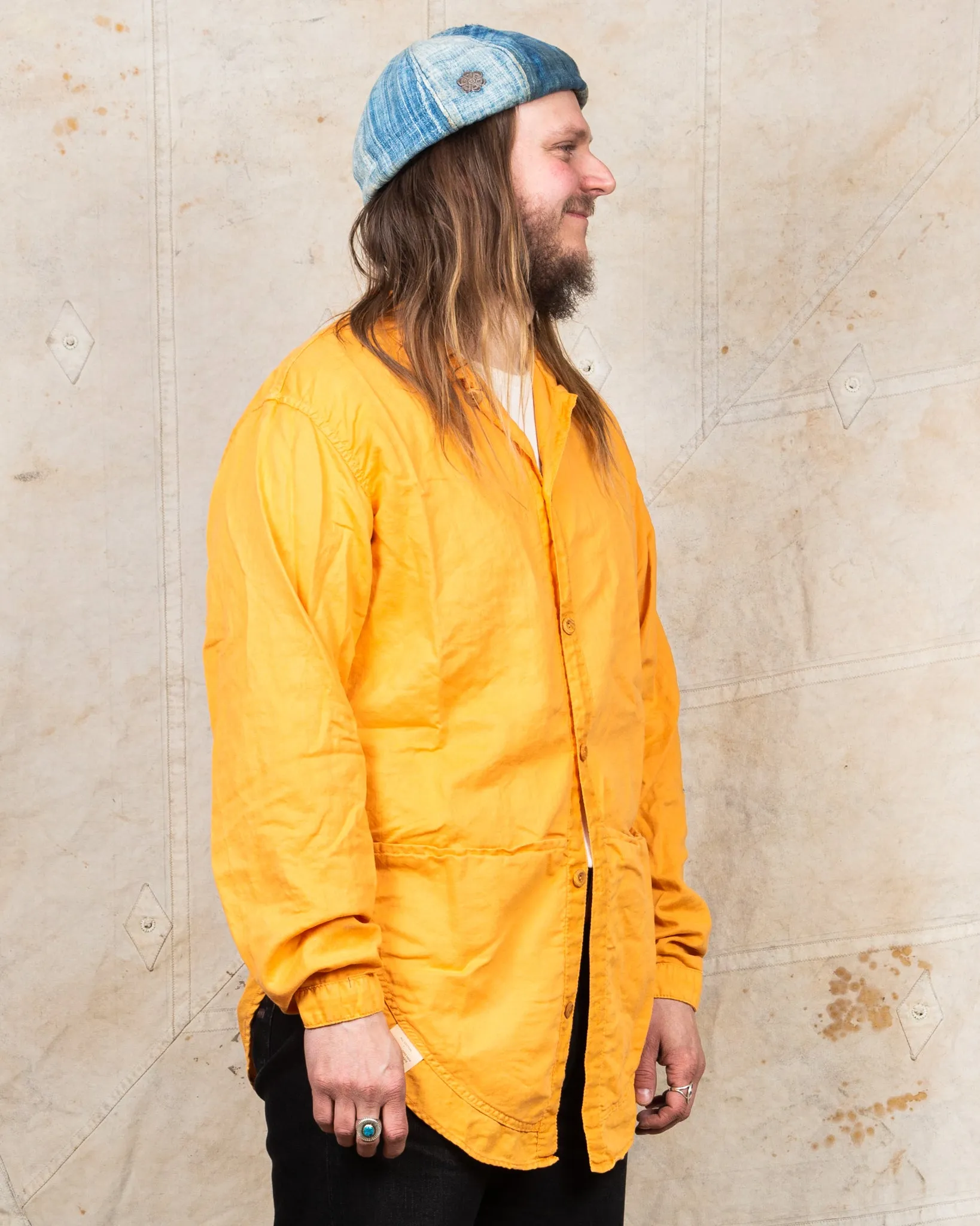 Tender Type 441 Compass Pocket Shirt Annatto Dyed