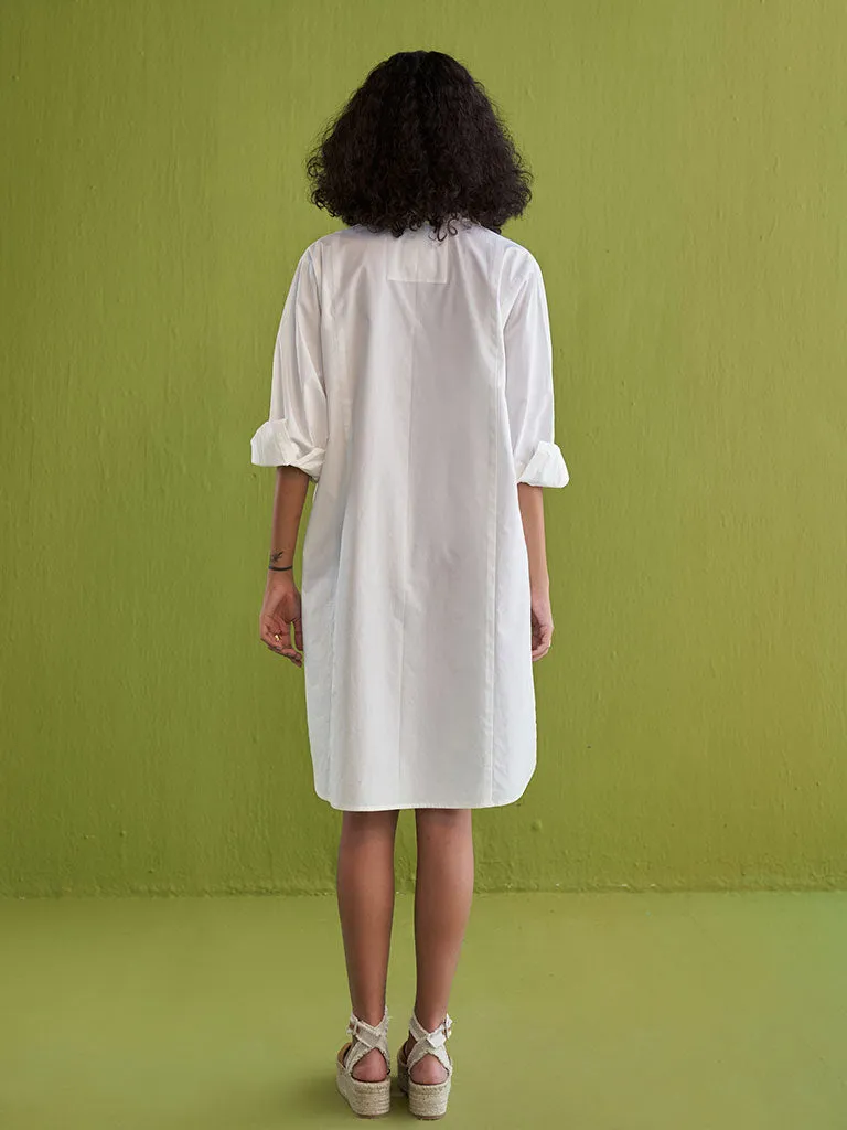 The Tropical Shirt Dress