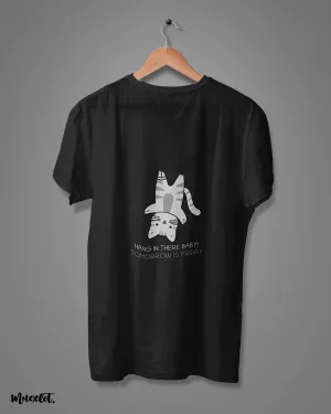Tomorrow is friday printed t shirts