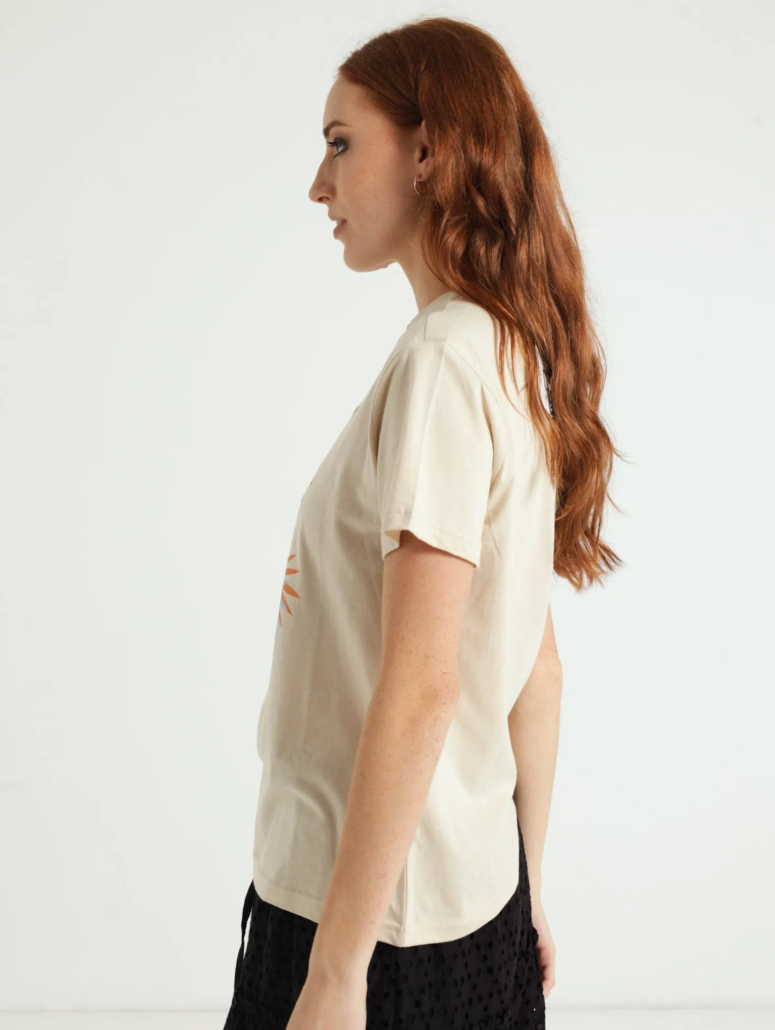 Toucan Tropical Regular Tee - Light Stone