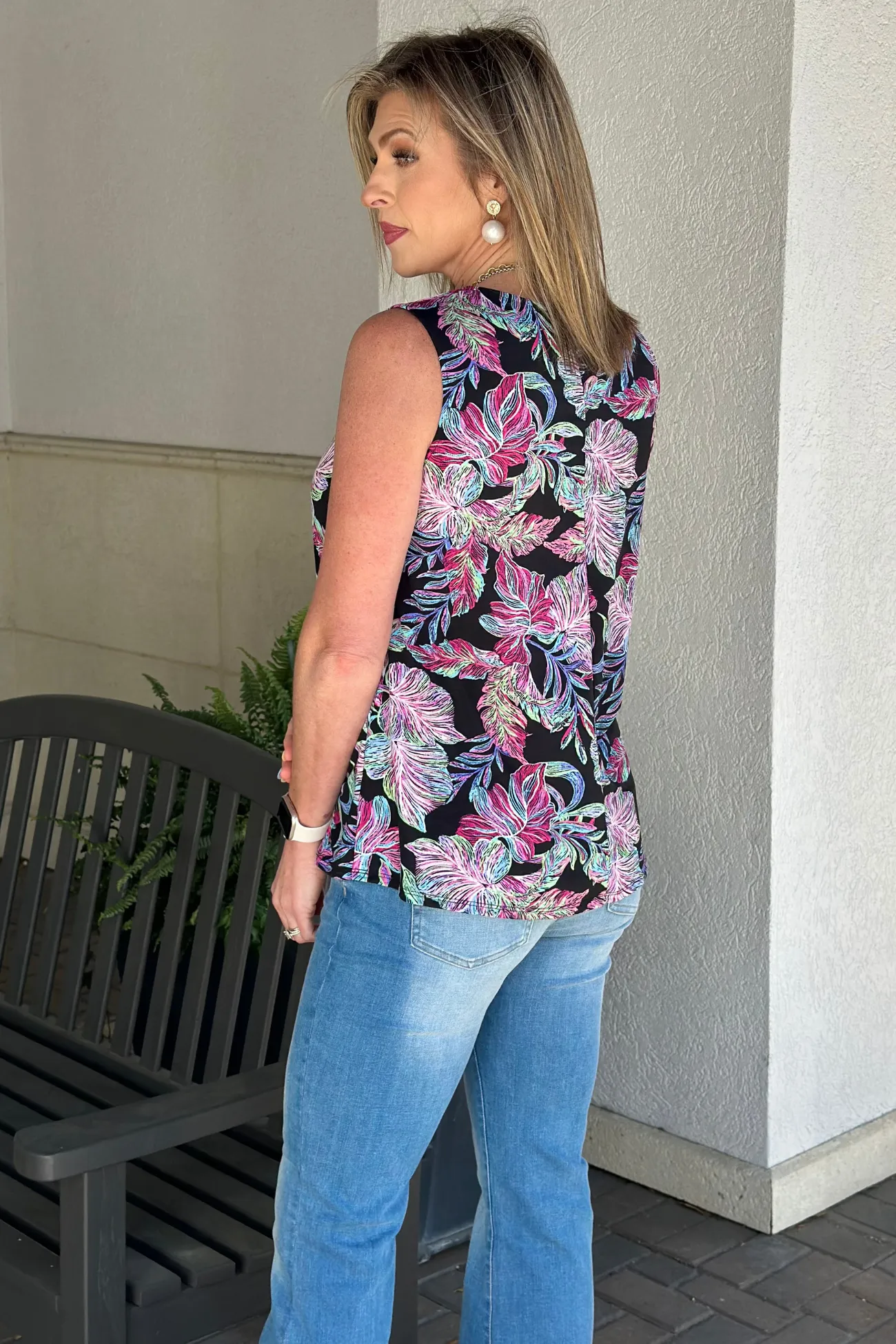 TPN Tropical Breeze Sleeveless Top