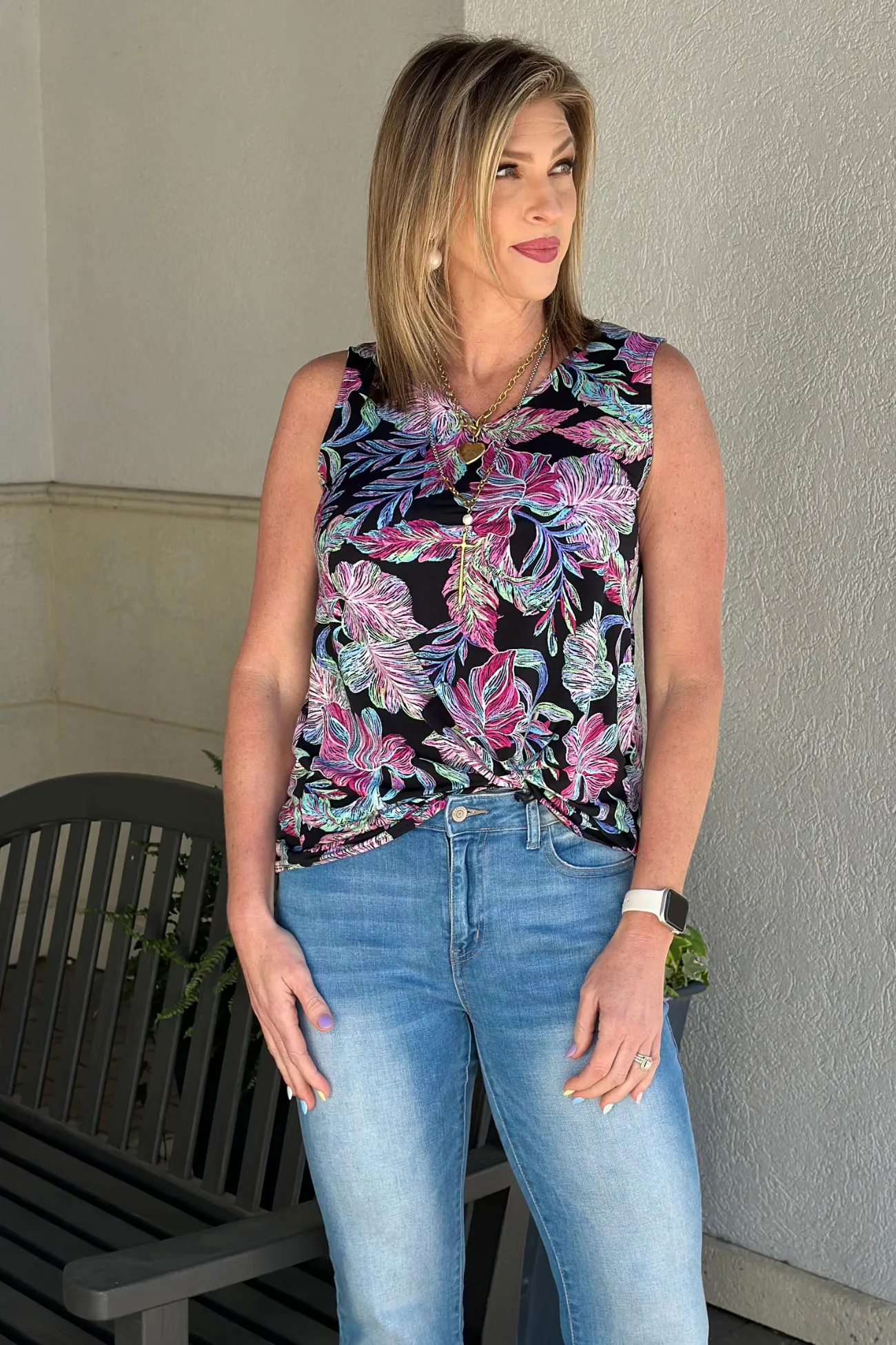 TPN Tropical Breeze Sleeveless Top